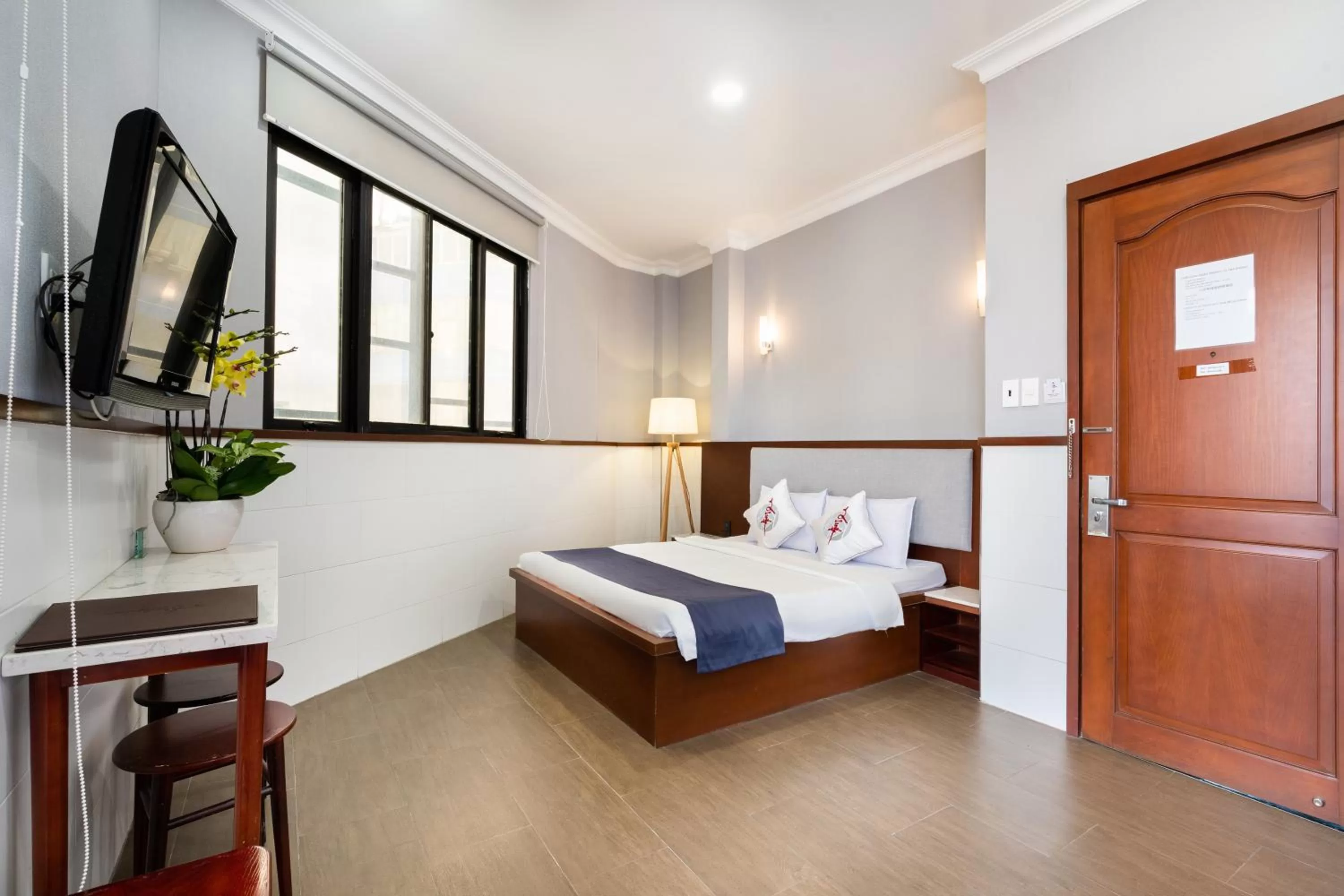 Bed in Văn Hoa Hotel