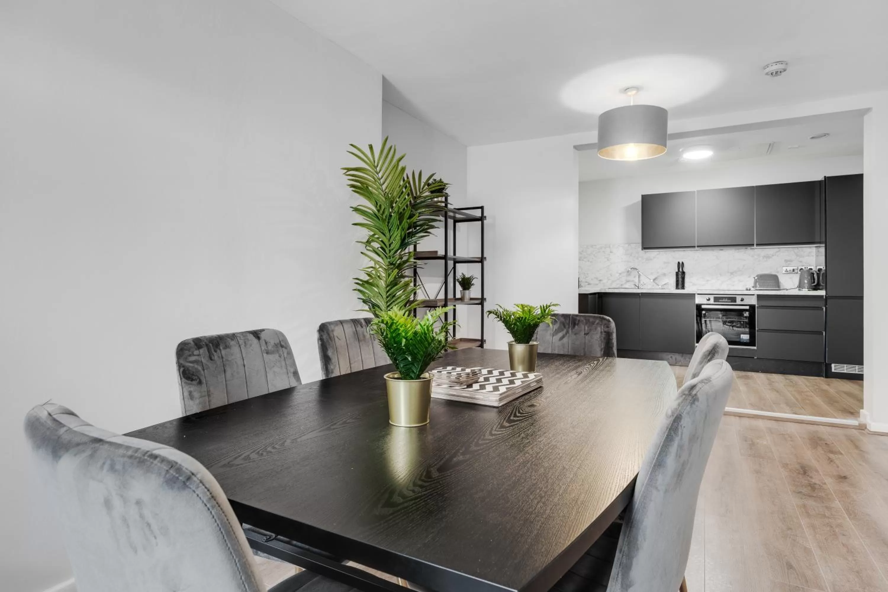 Dining area in Stanley St Suites By GuestFirst