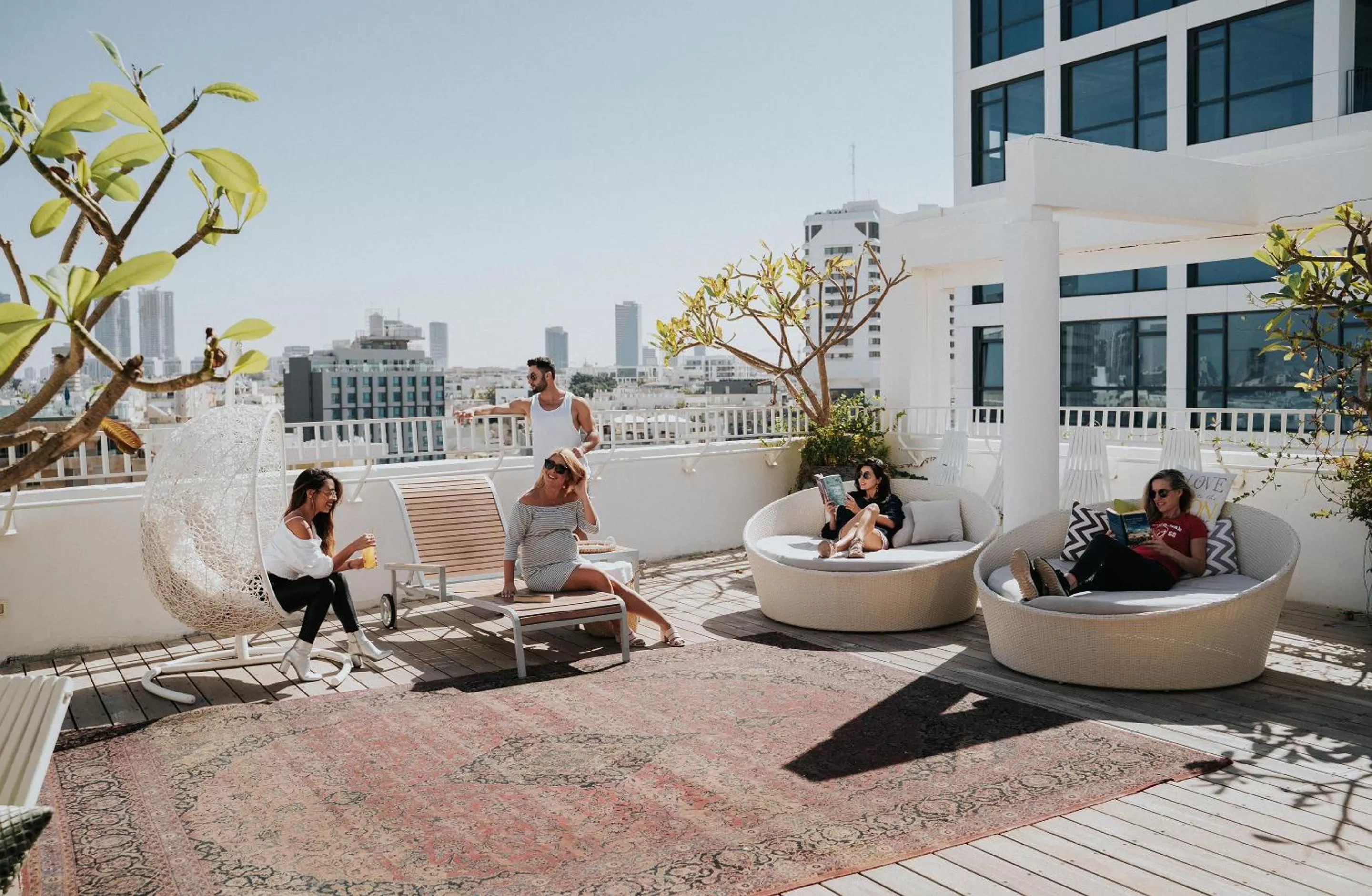 Patio in Sea Executive Suites
