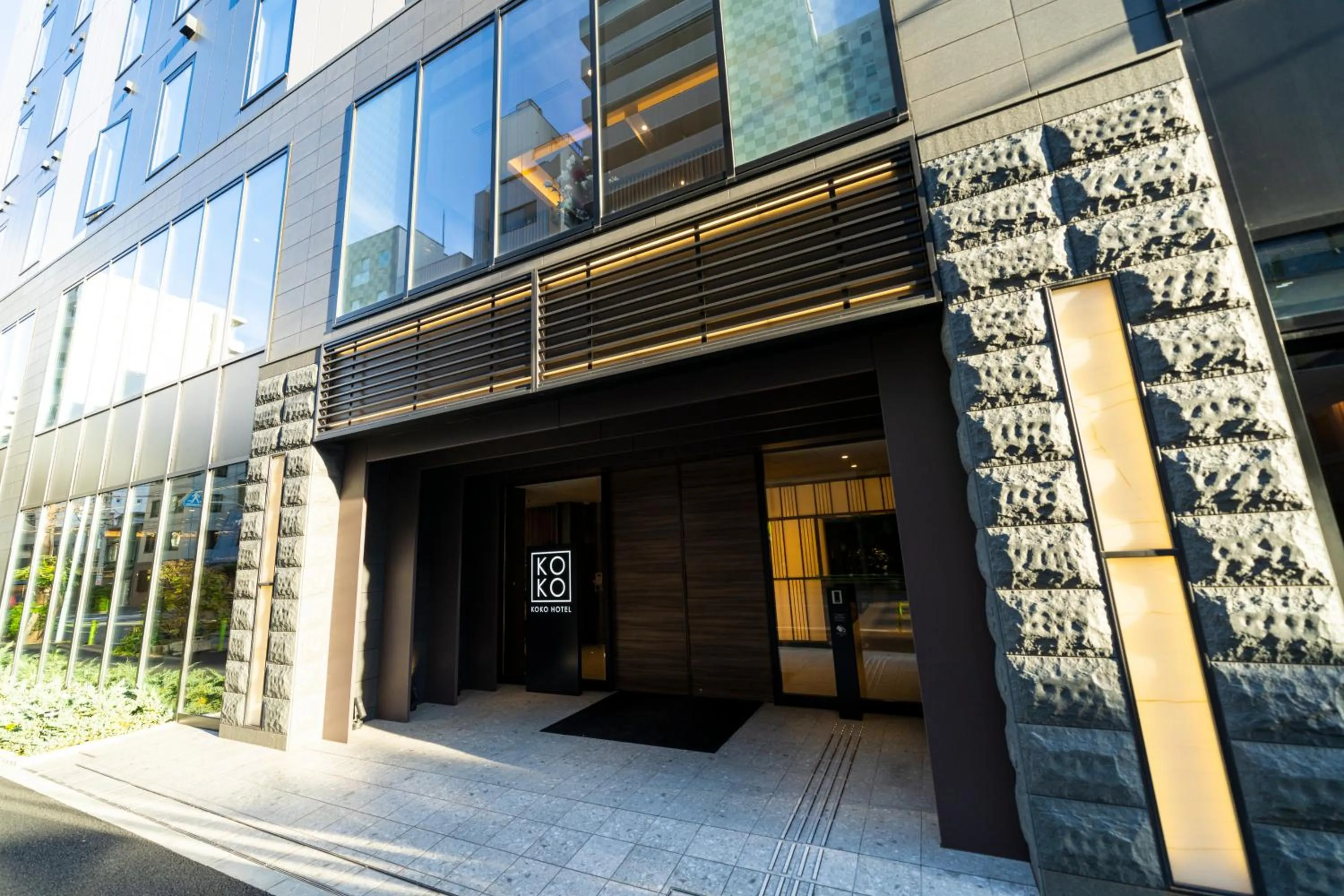Facade/entrance in KOKO HOTEL Tsukiji Ginza