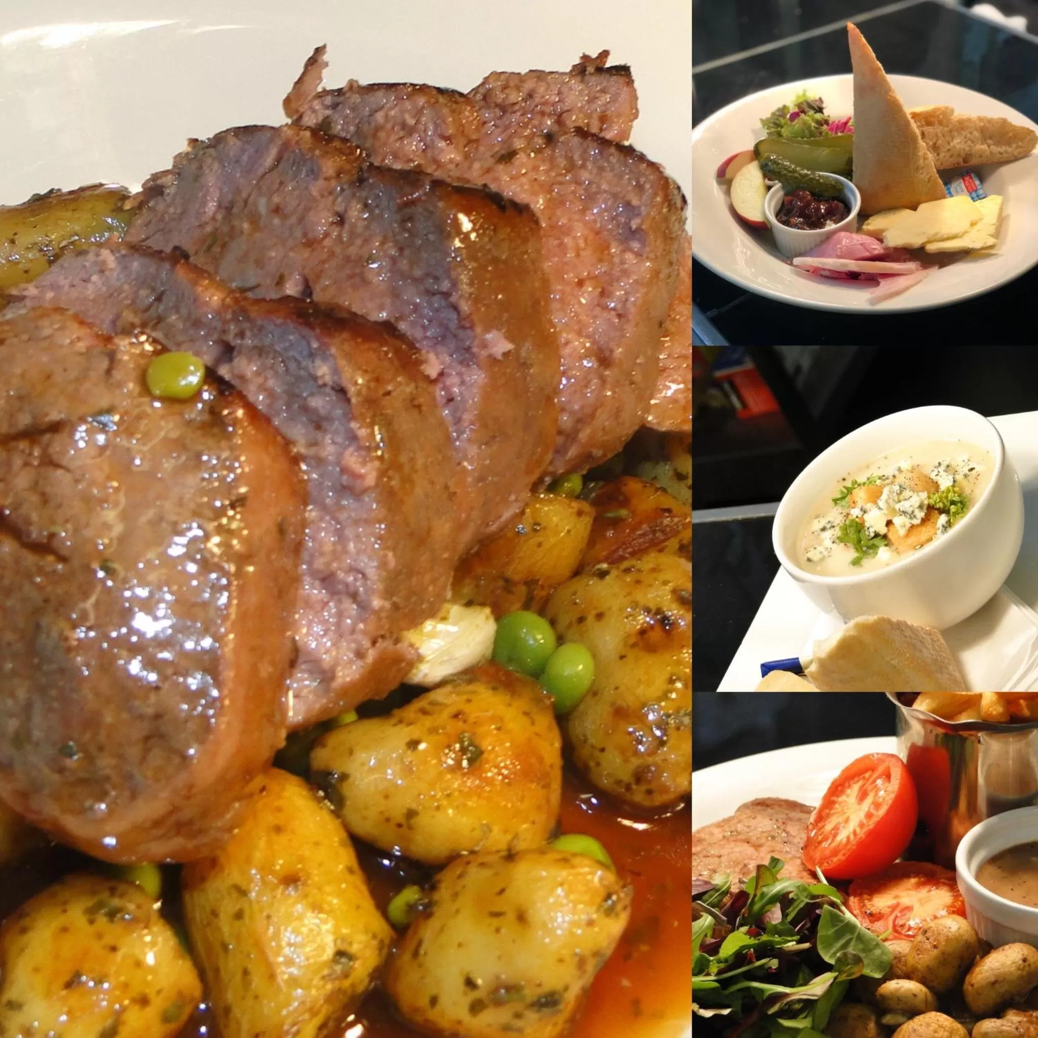 Food in The Lion Waddesdon