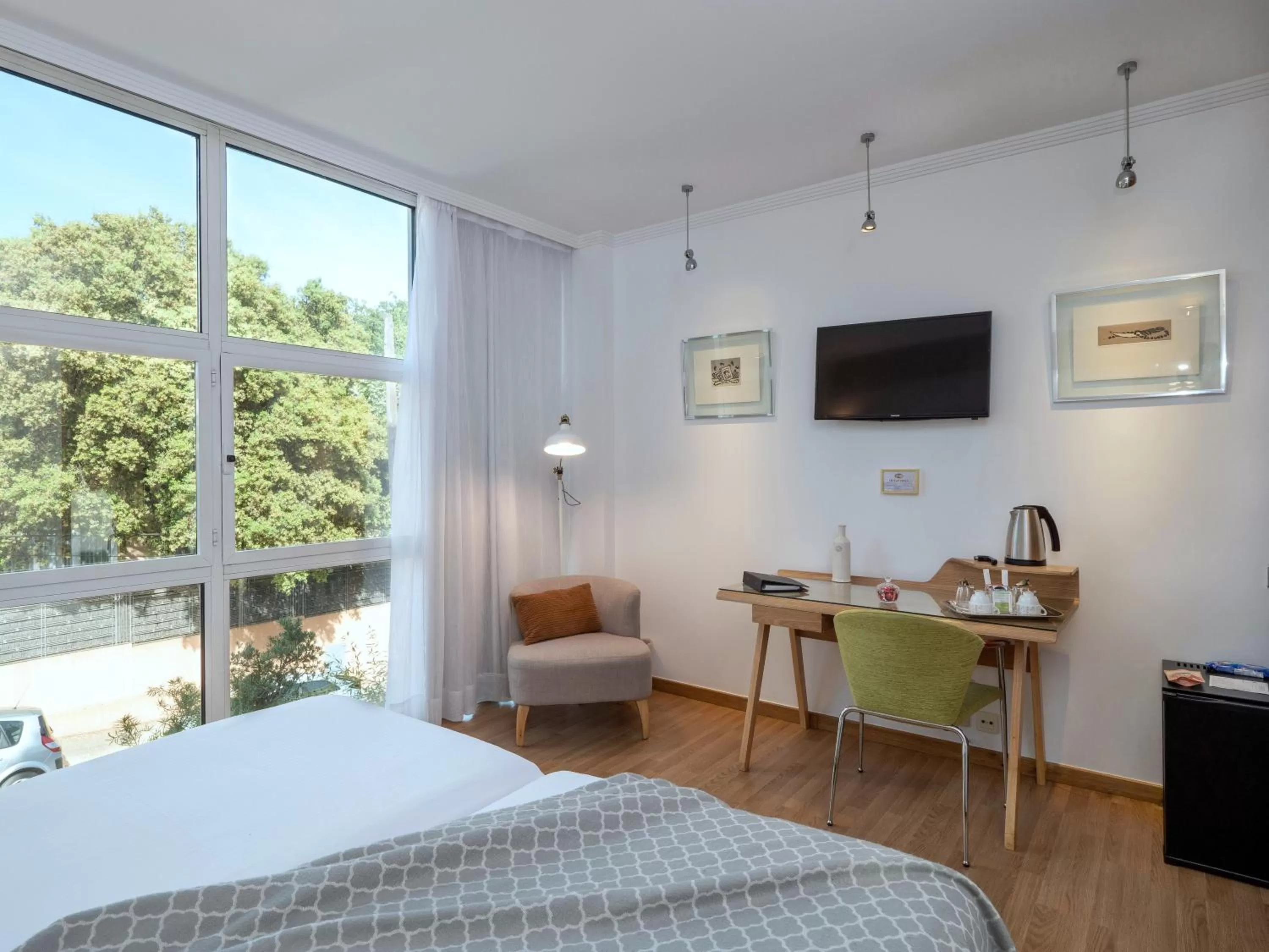 TV and multimedia, Bed in Vilana Hotel Boutique