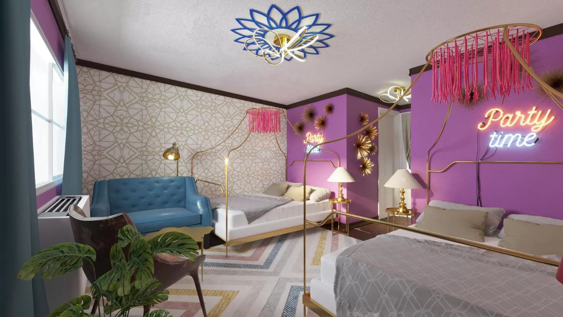 Photo of the whole room, Bed in Great Gatsby Motel Inn