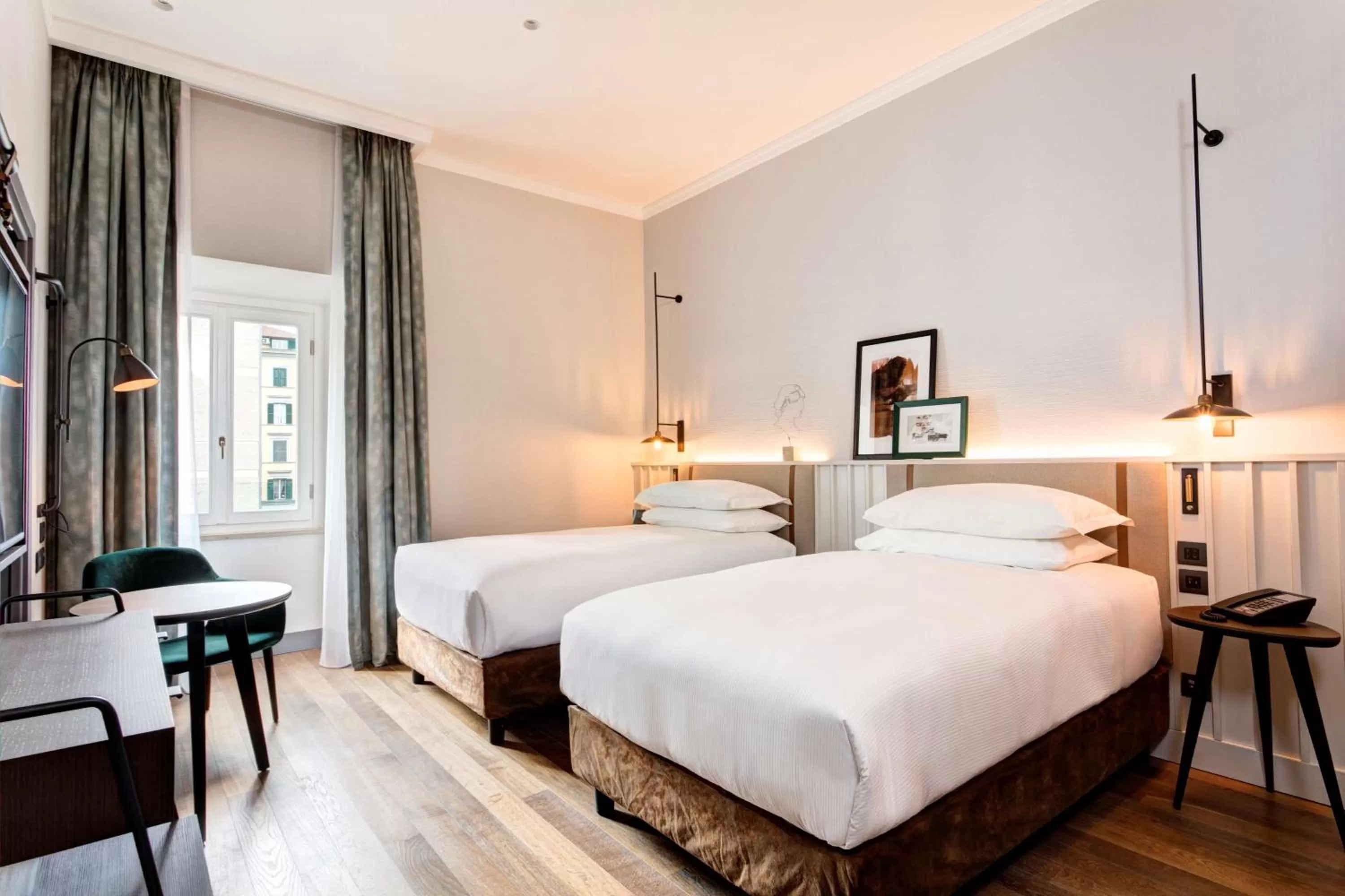 Bedroom, Bed in DoubleTree By Hilton Rome Monti