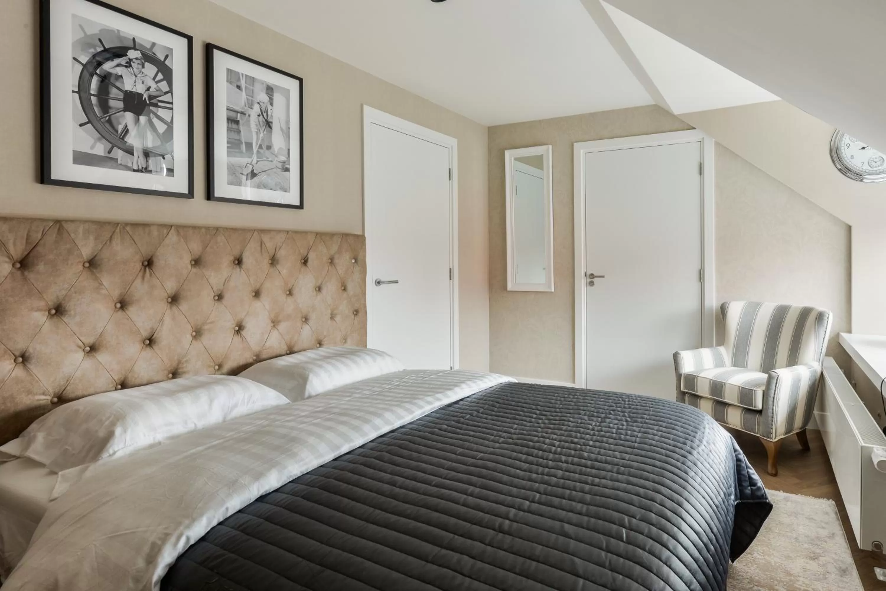 Bed in Hotel aan de Haven