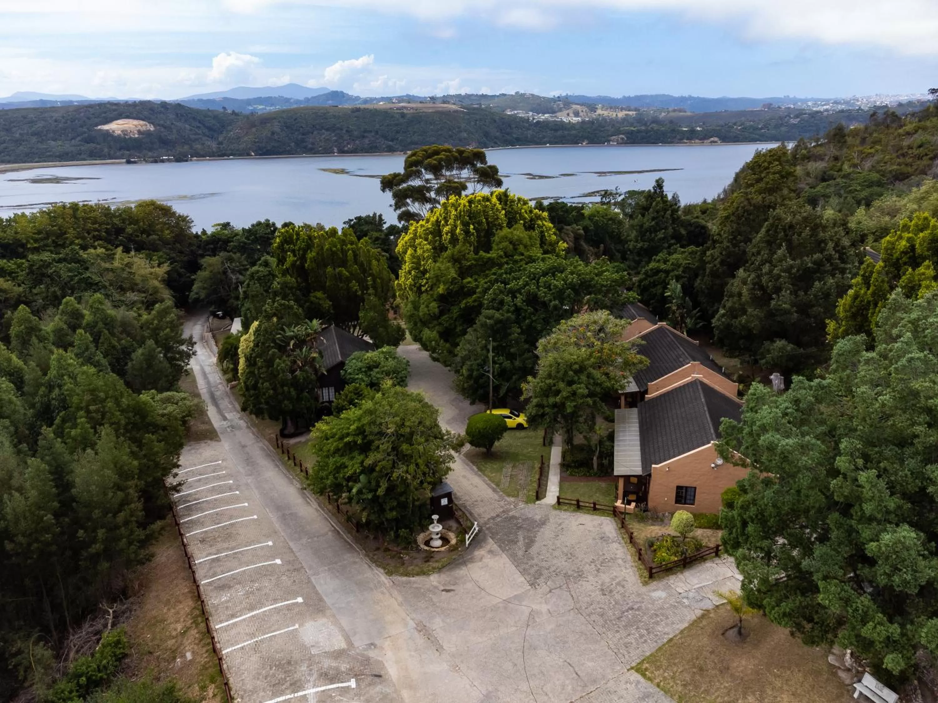 Bird's eye view in Gooderson Knysna Chalets