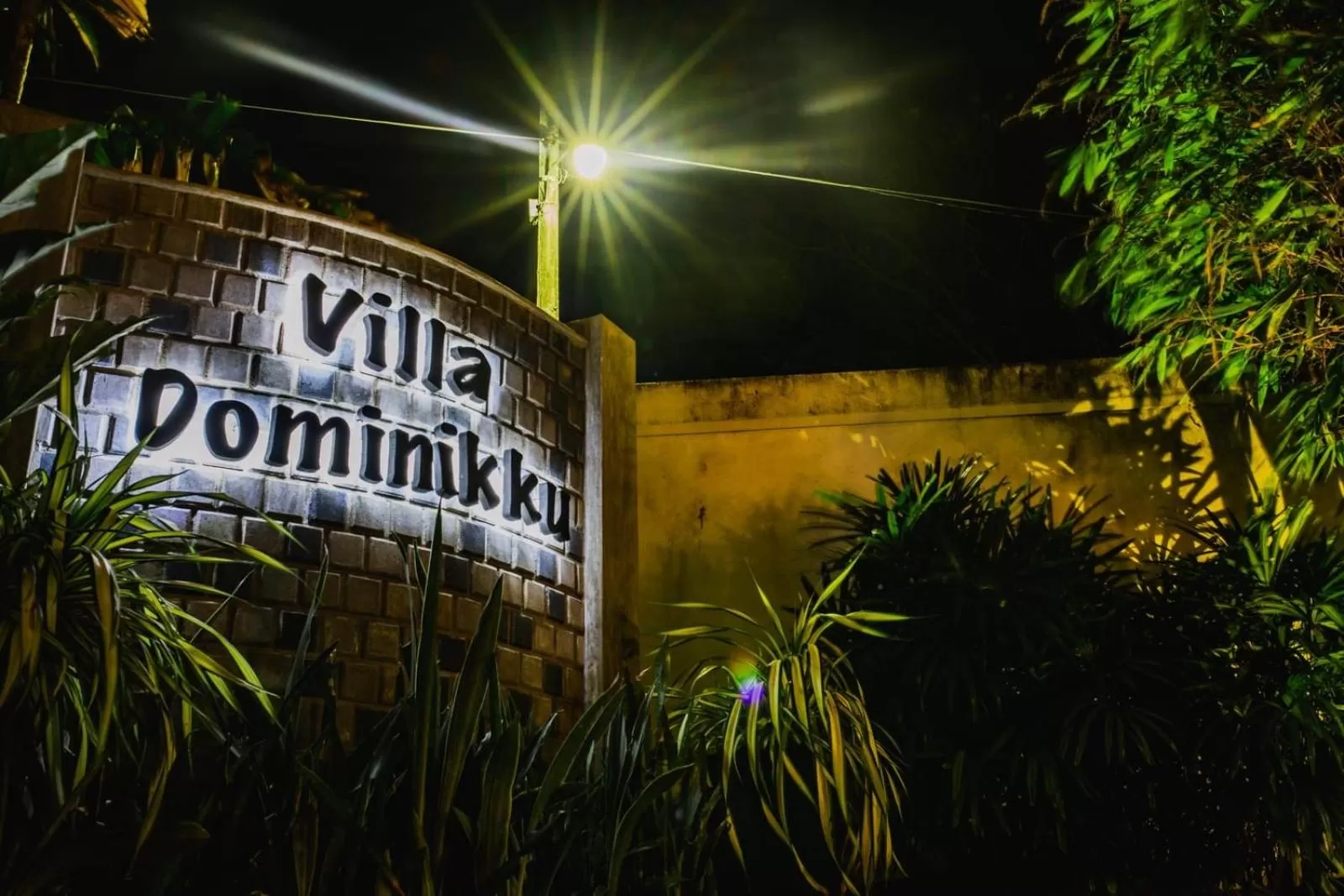 Night in Villa Dominikku