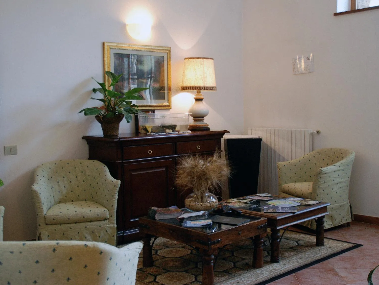 Communal lounge/ TV room in Il Vecchio Mulino