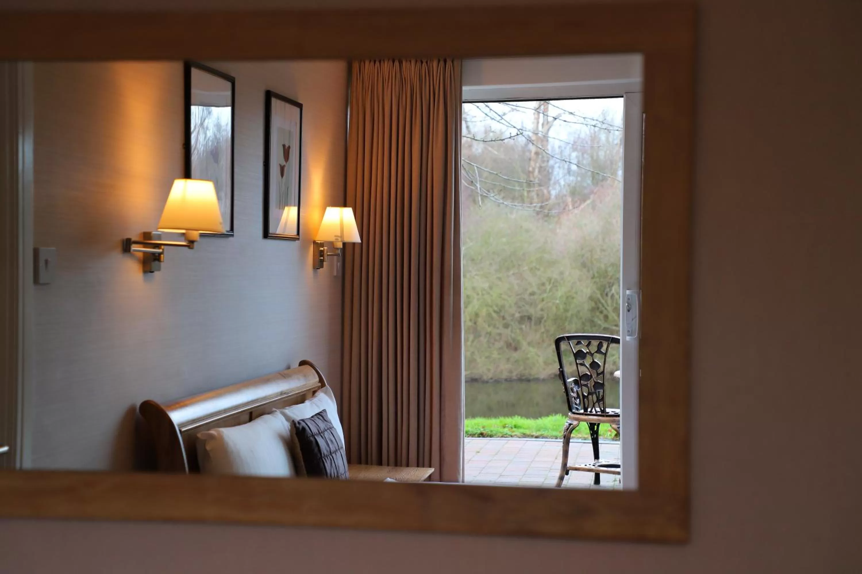 Patio in Inn On The Lake