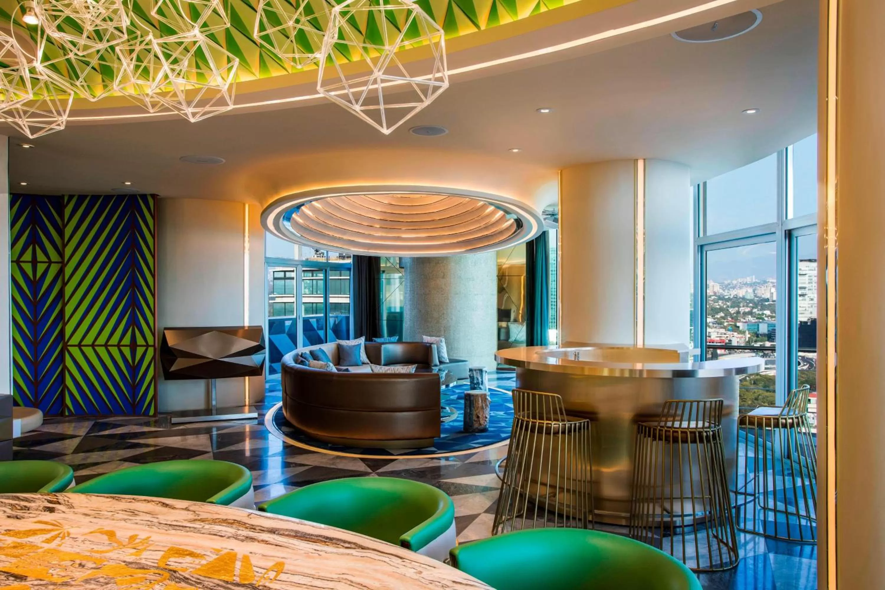 Living room in W Mexico City