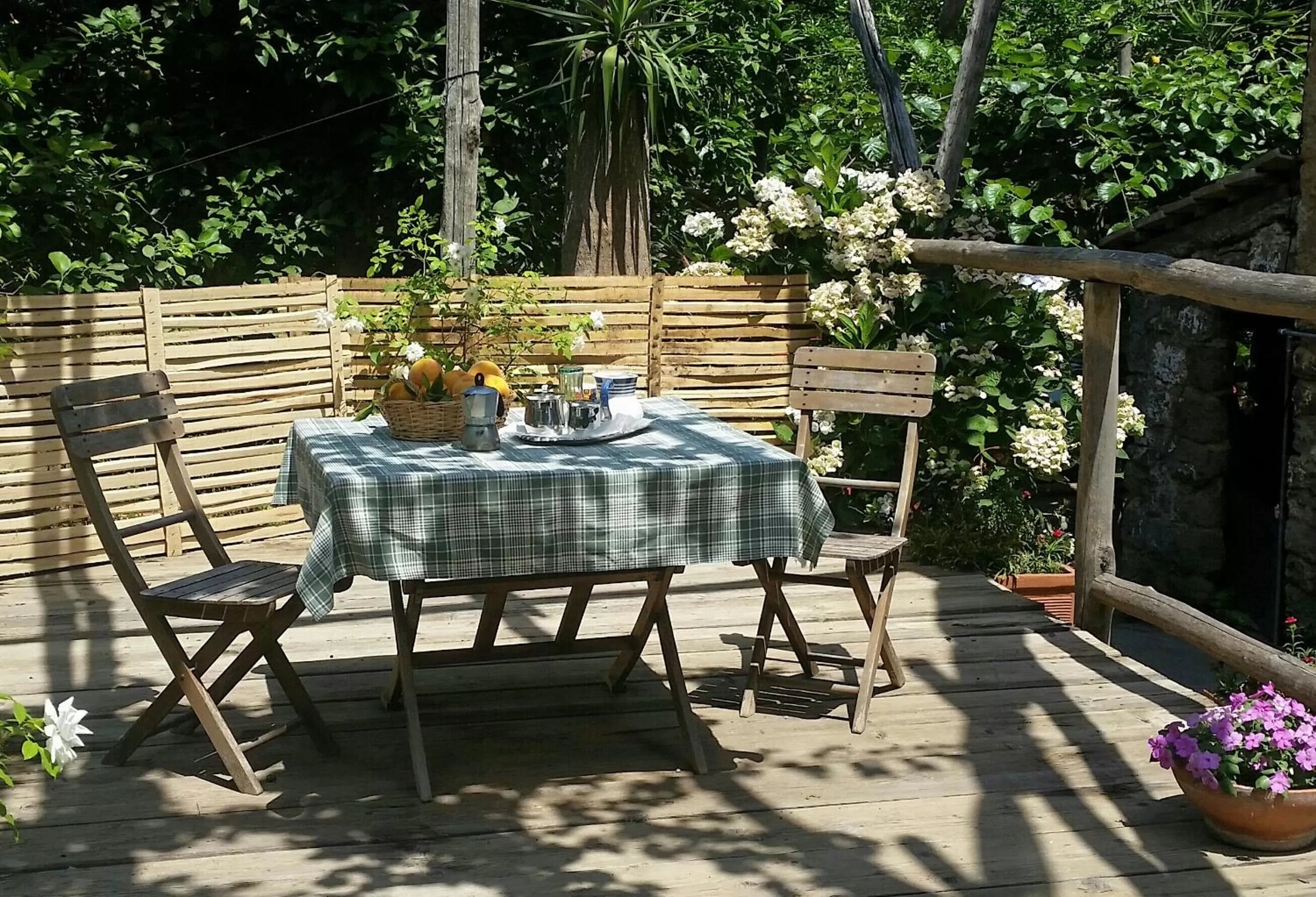 Patio in Casa Carolina B&B