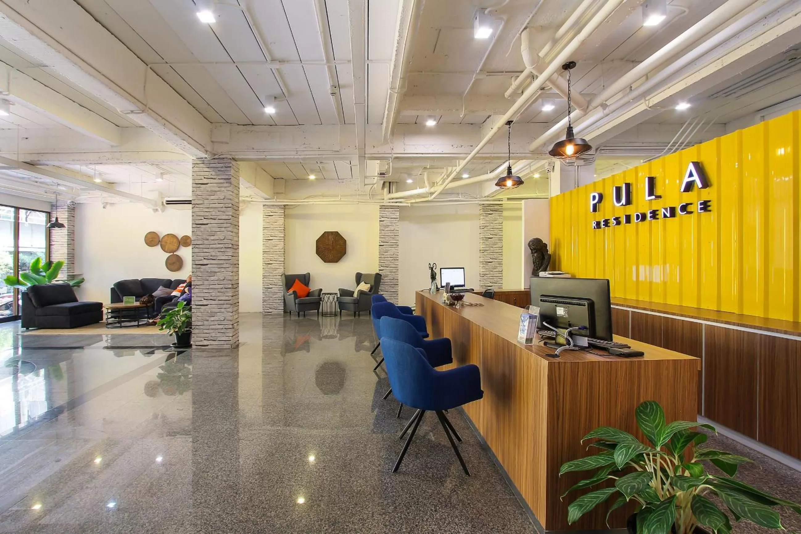 Lobby or reception in Pula Silom