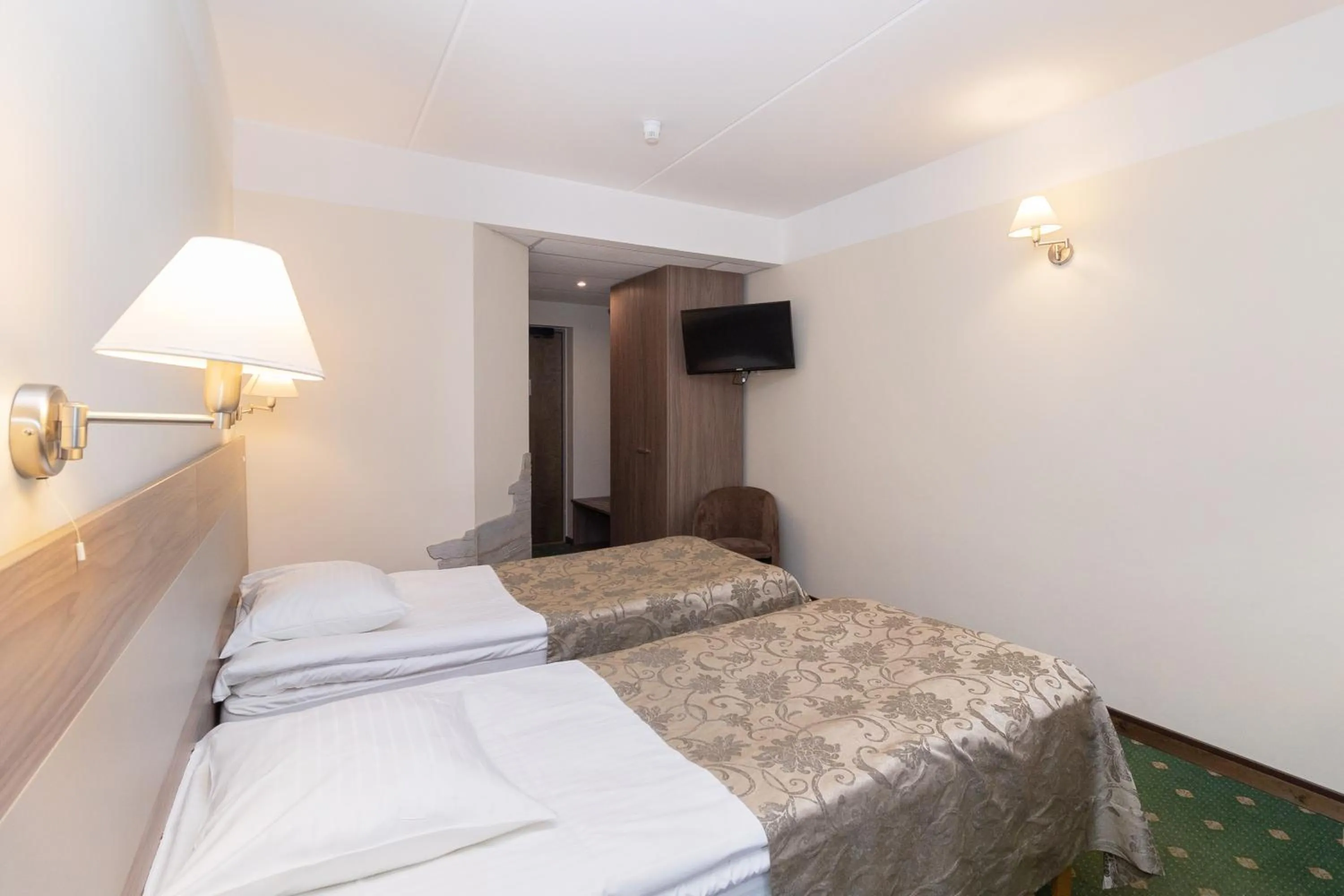 Bed in Hotel St. Barbara