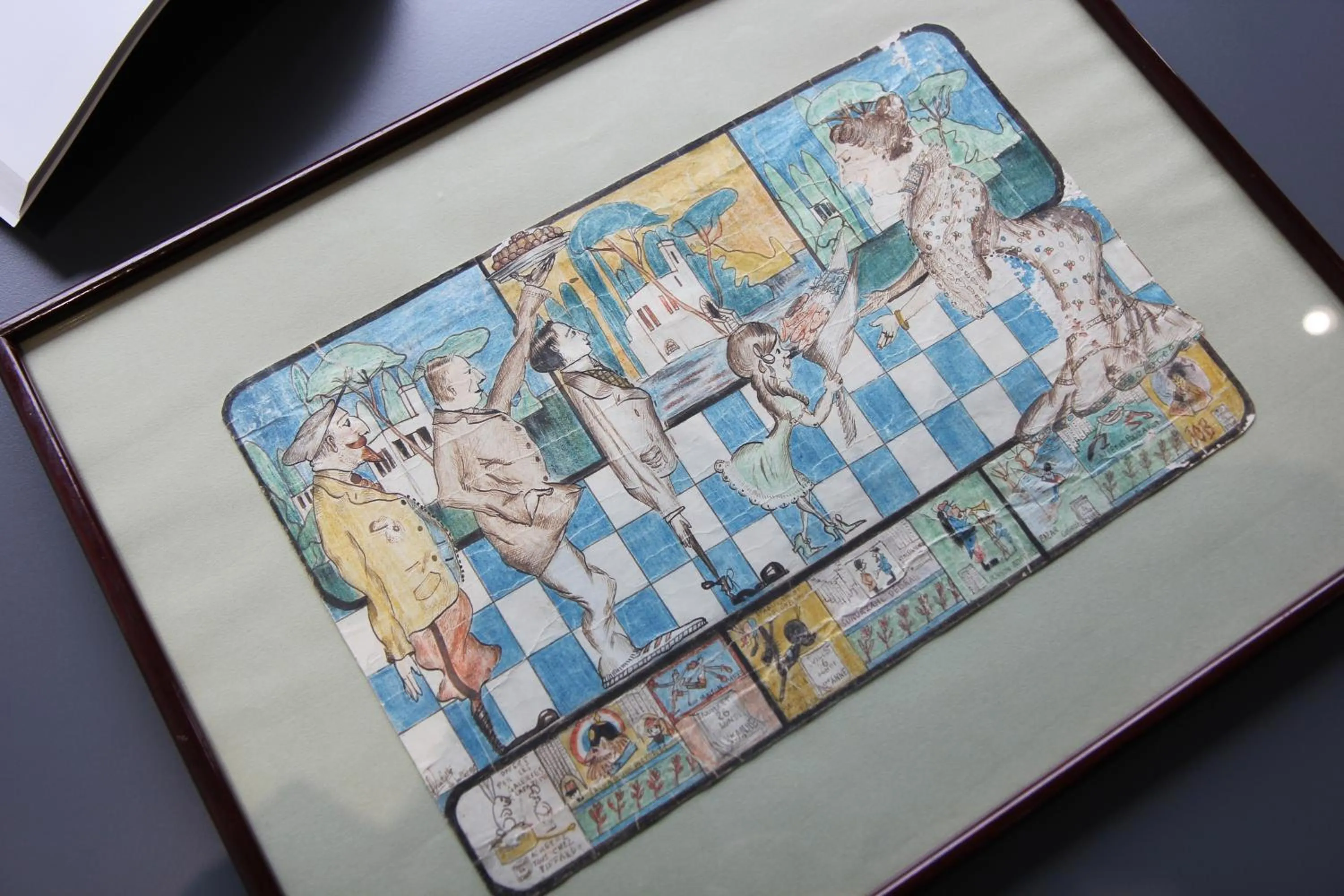 Decorative detail in Hotel Litteraire Alexandre Vialatte, BW Signature Collection