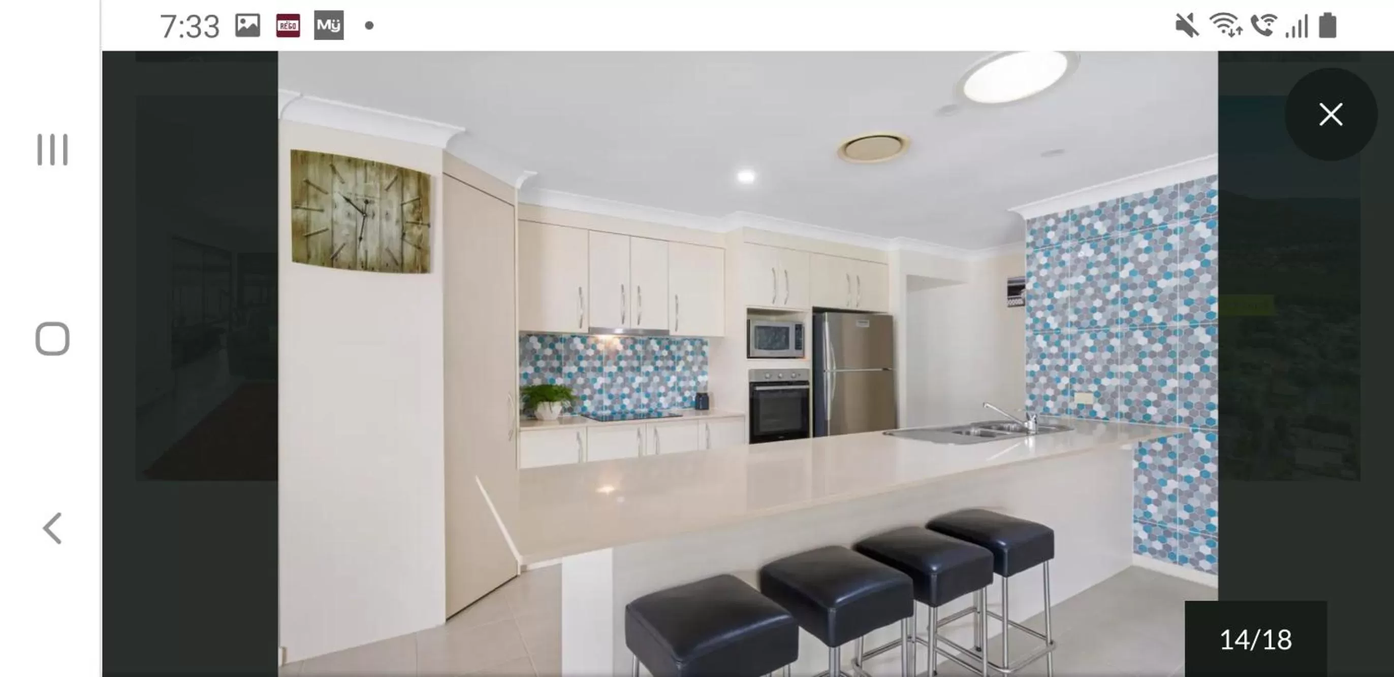 Kitchen/Kitchenette in Jen's Getaway