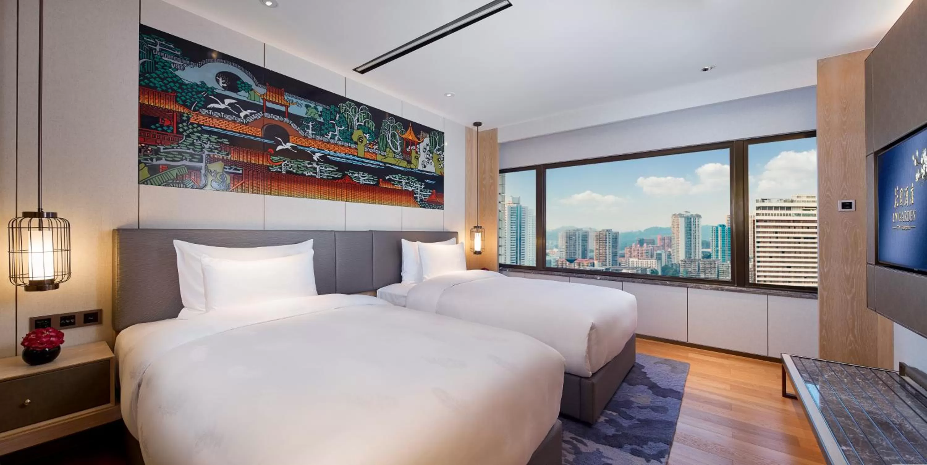 Bedroom, Bed in The Garden Hotel Guangzhou