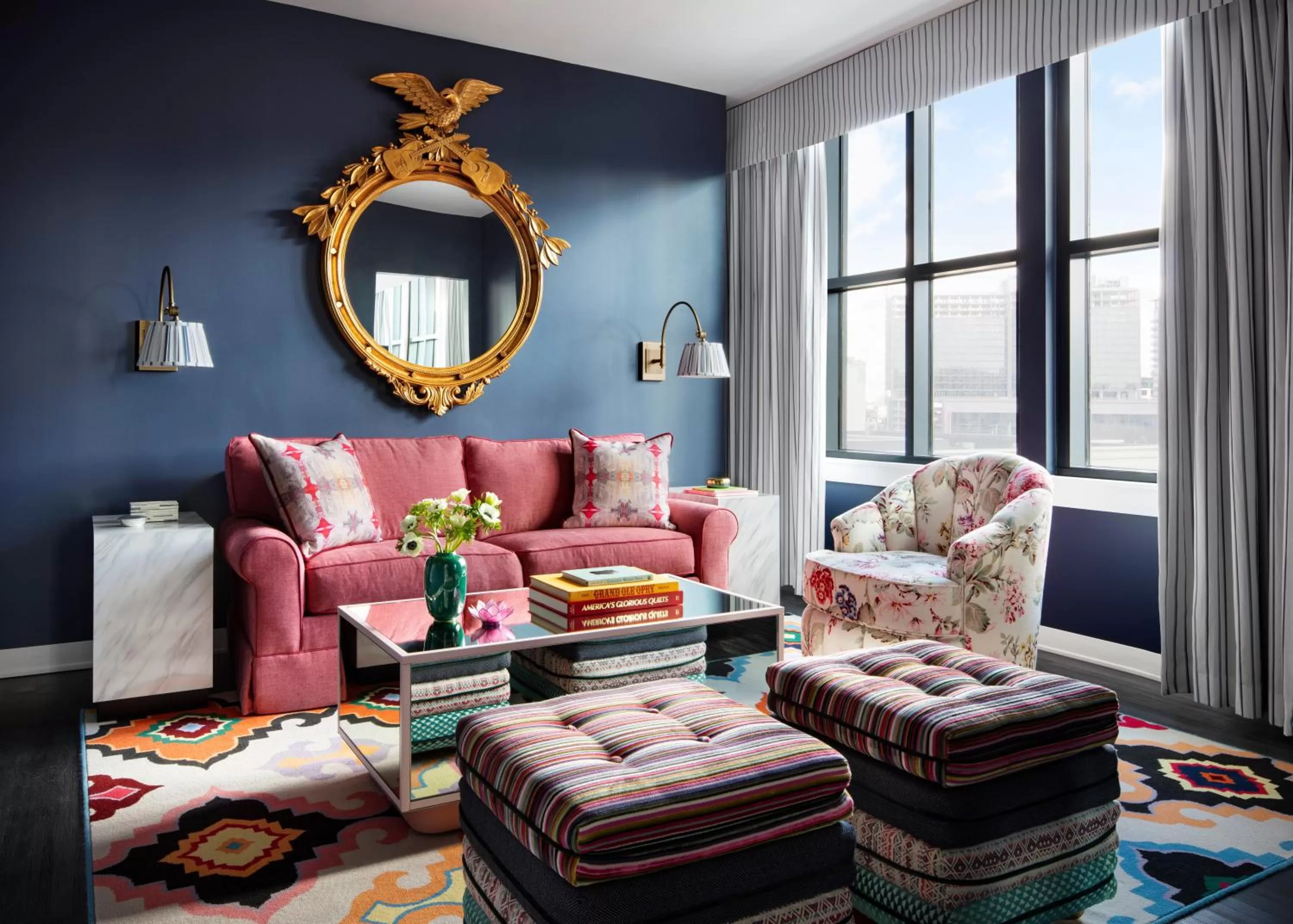 Living room in Graduate by Hilton Nashville