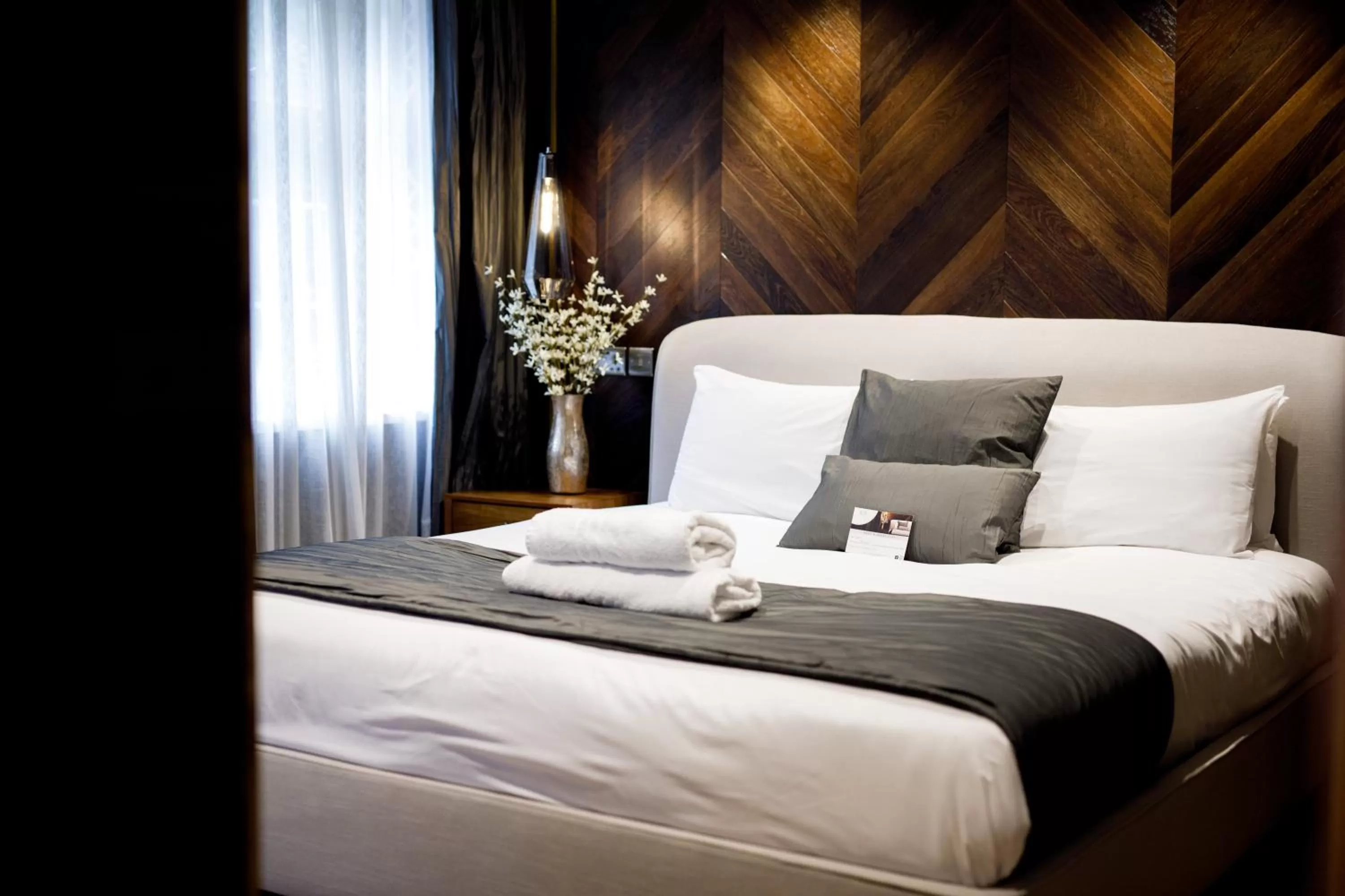 Bed in Heritage Park Pontypridd, Trademark Collection by Wyndham