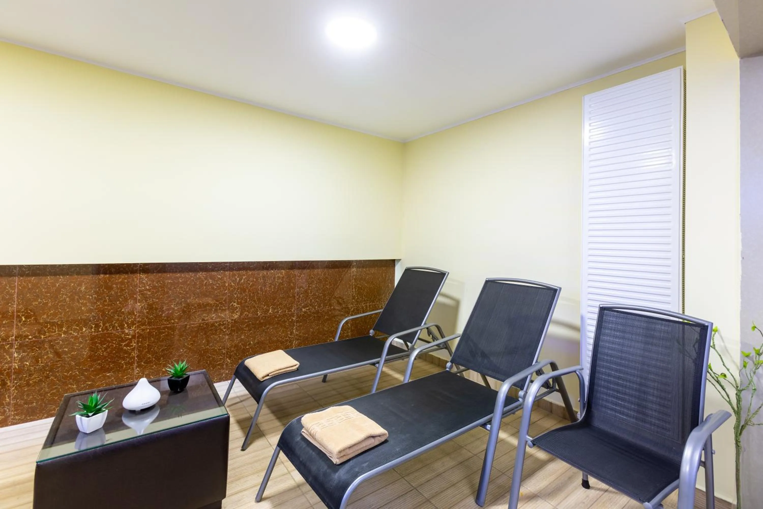 Seating area in Golden Time Hotel