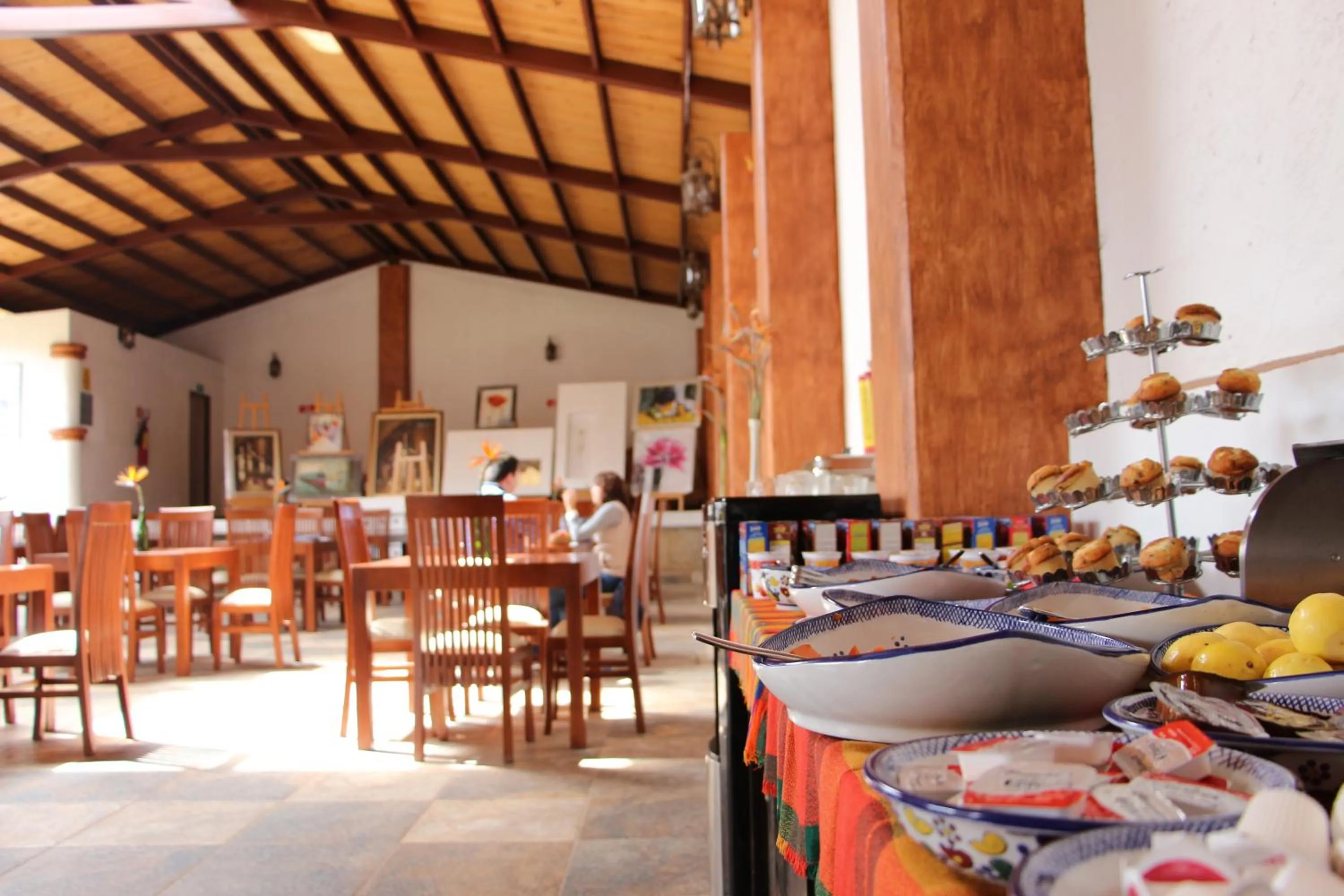 Restaurant/places to eat in La Capilla Hotel Boutique