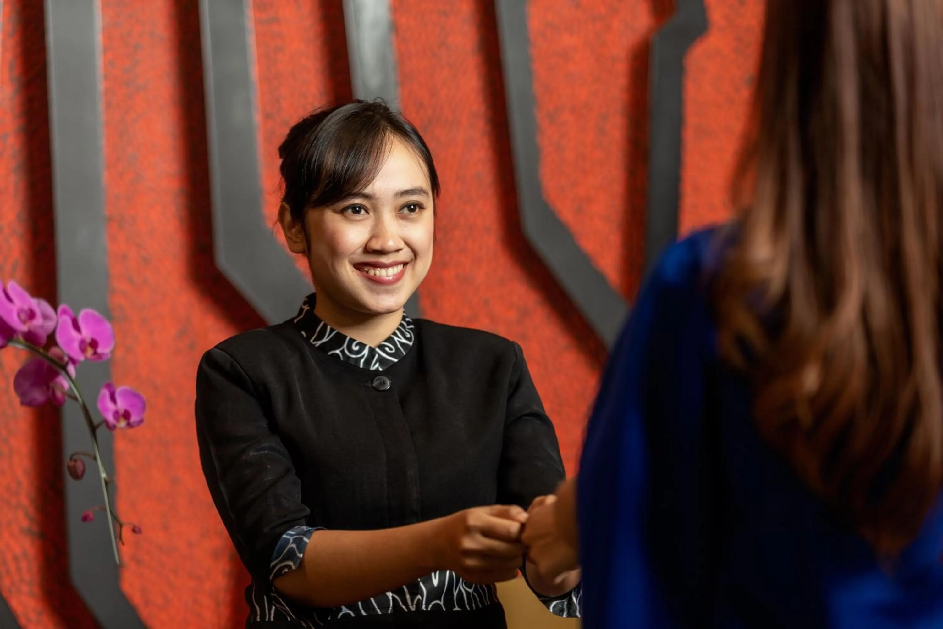 Staff in Hotel Santika Bandung