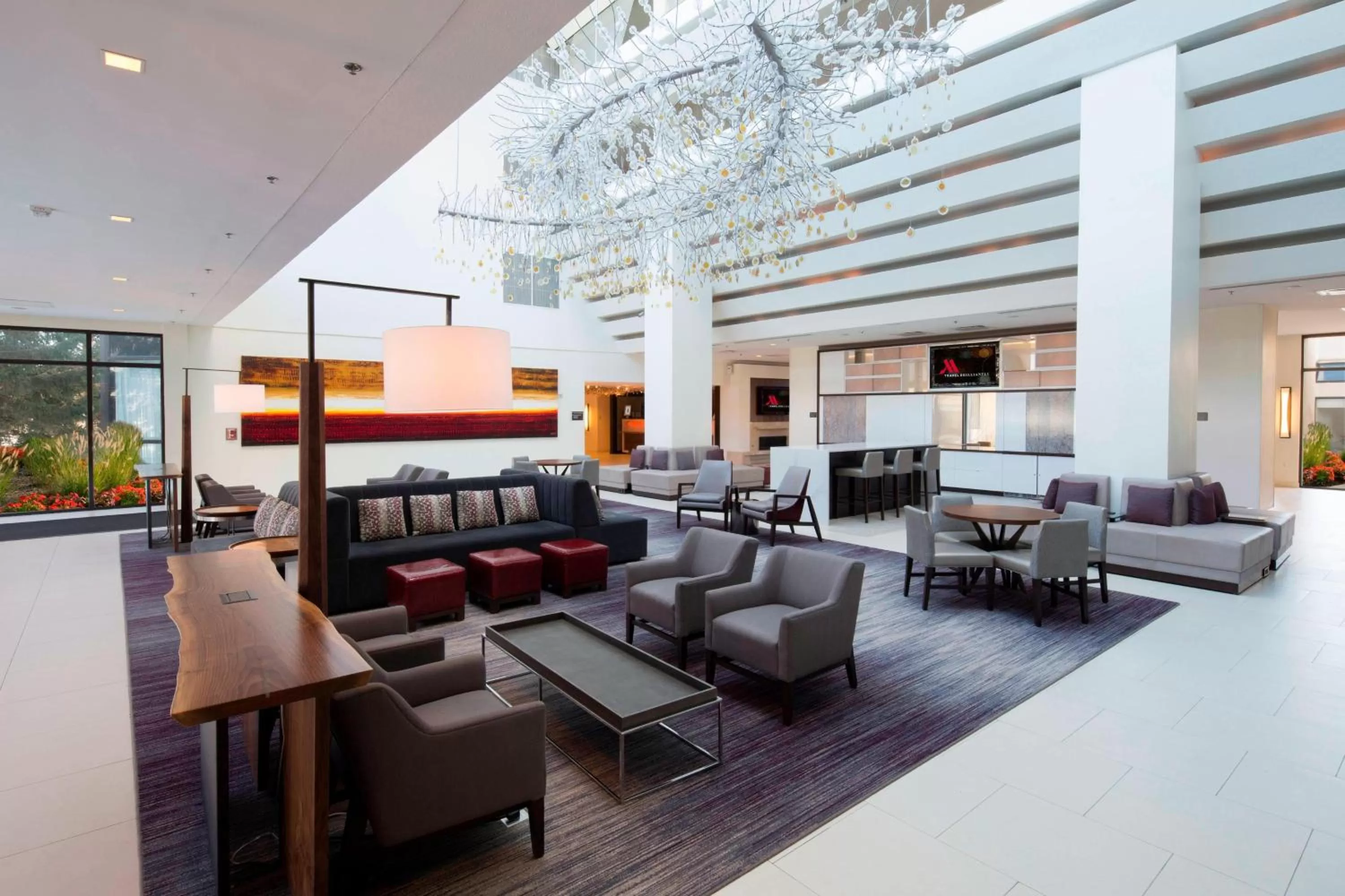 Lobby or reception in Hanover Marriott