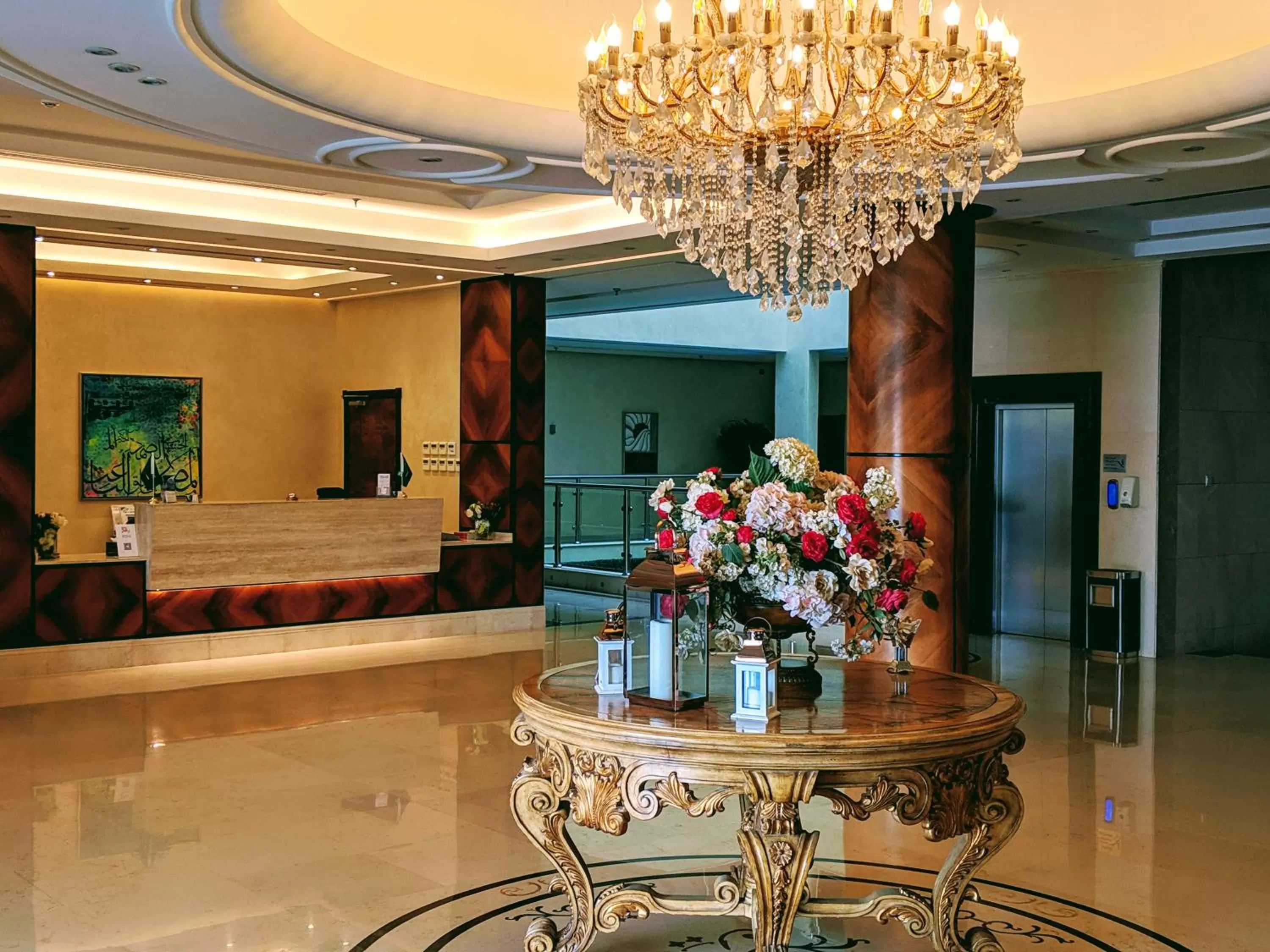 Lobby or reception in Mandarin Alshamal Hotel Apartments