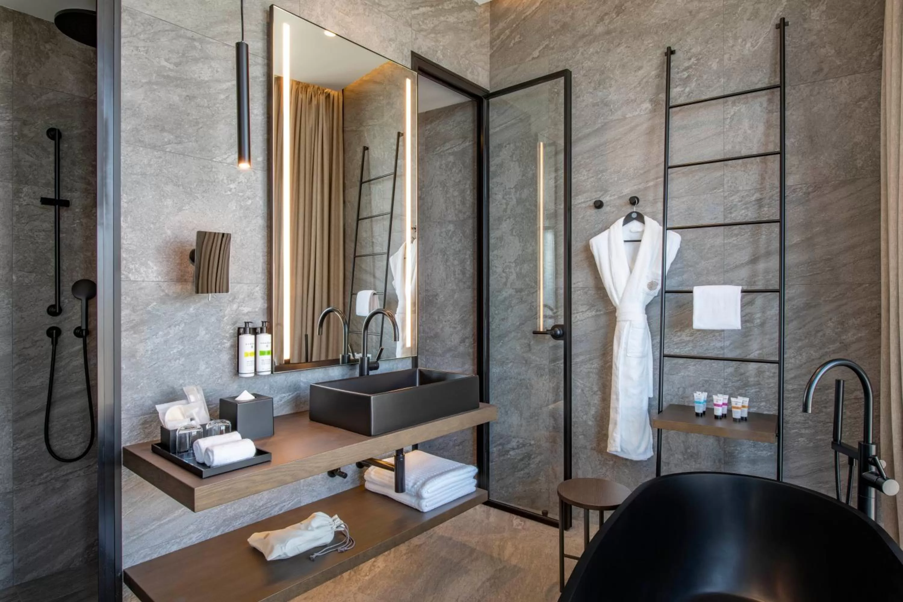 Bathroom in Pullman Tbilisi Axis Towers