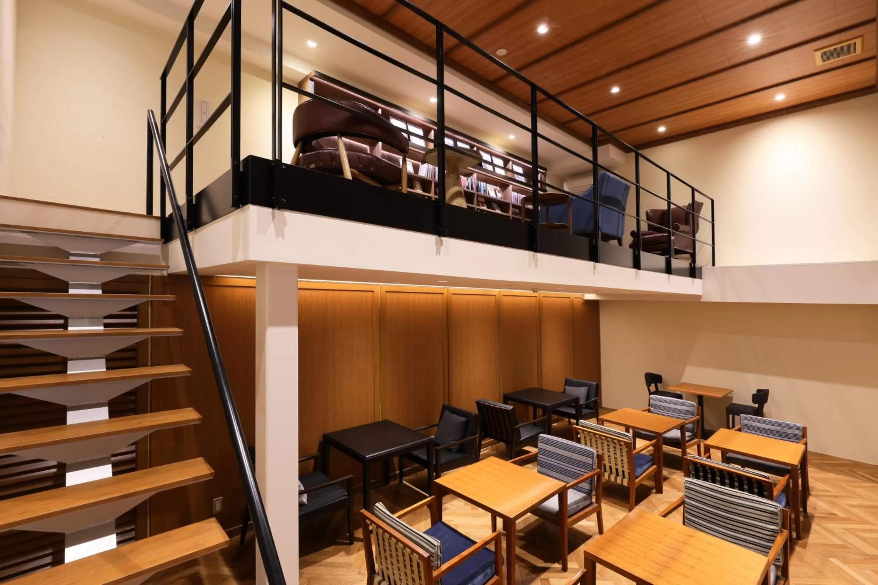 Seating area in Sakura Terrace