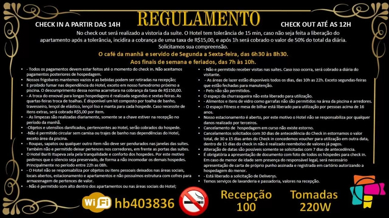 Property logo or sign in Hotel Buriti Itupeva