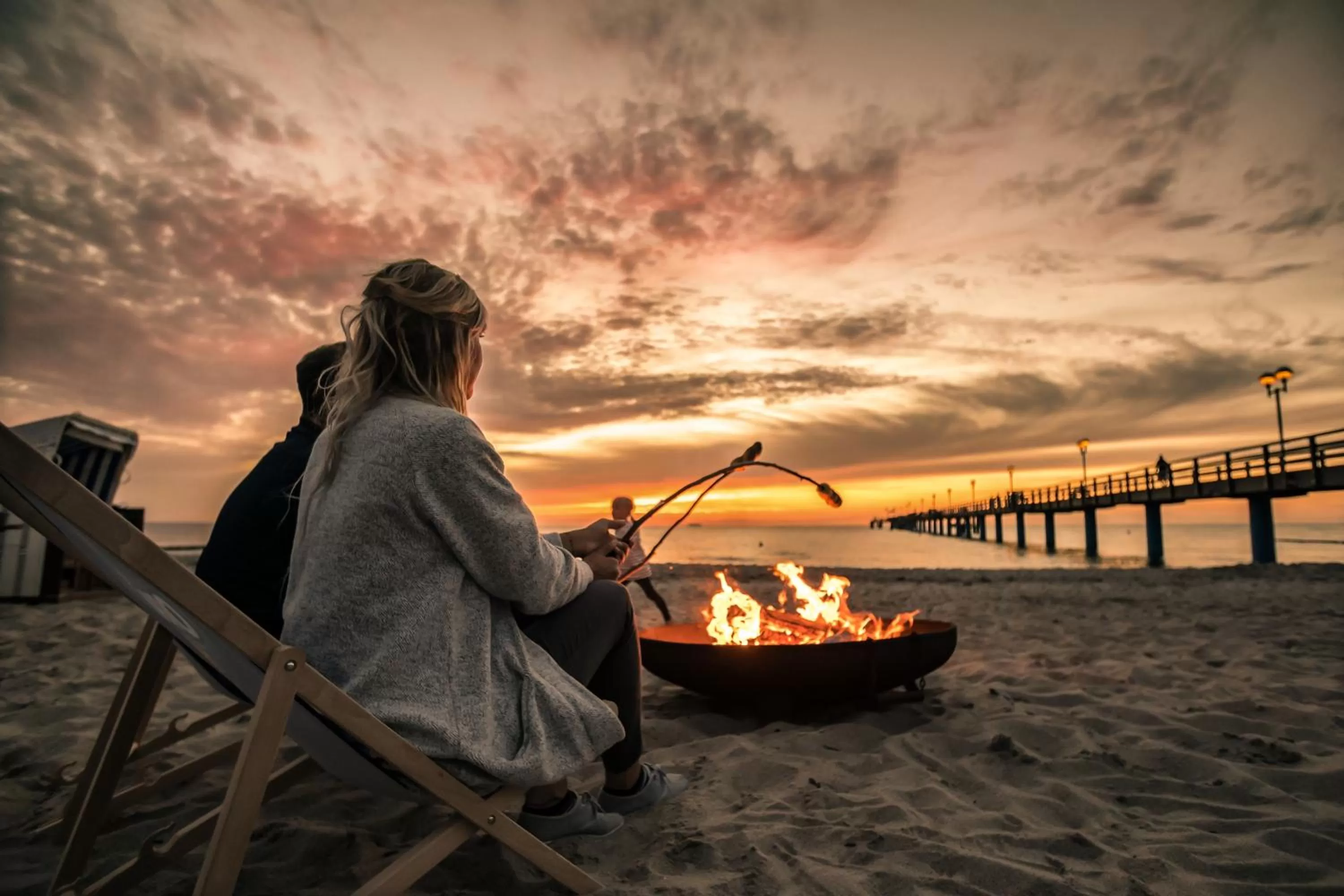 Beach in AKZENT Apartmenthotel Residenz