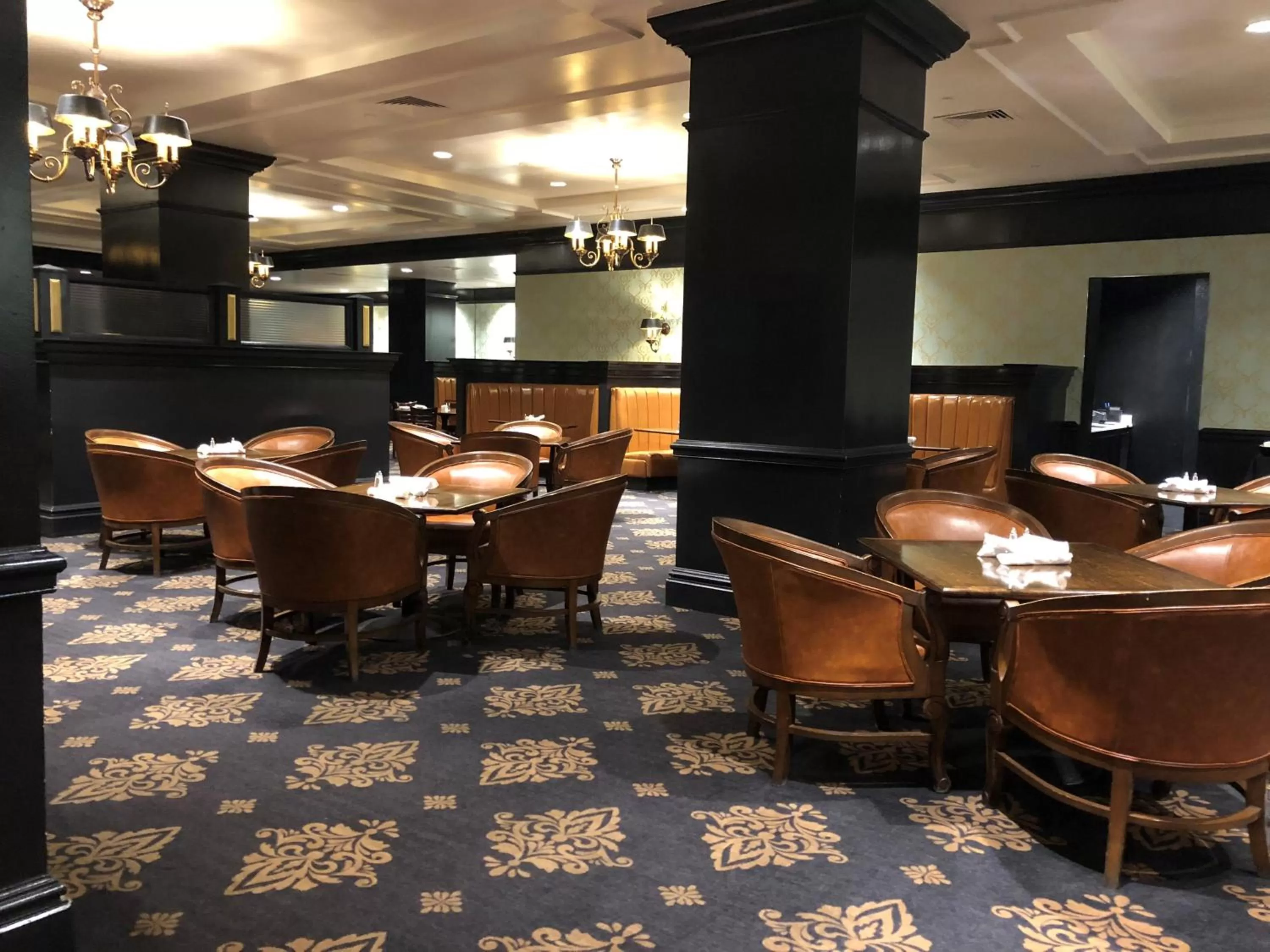 Buffet breakfast in The Antlers, a Wyndham Hotel