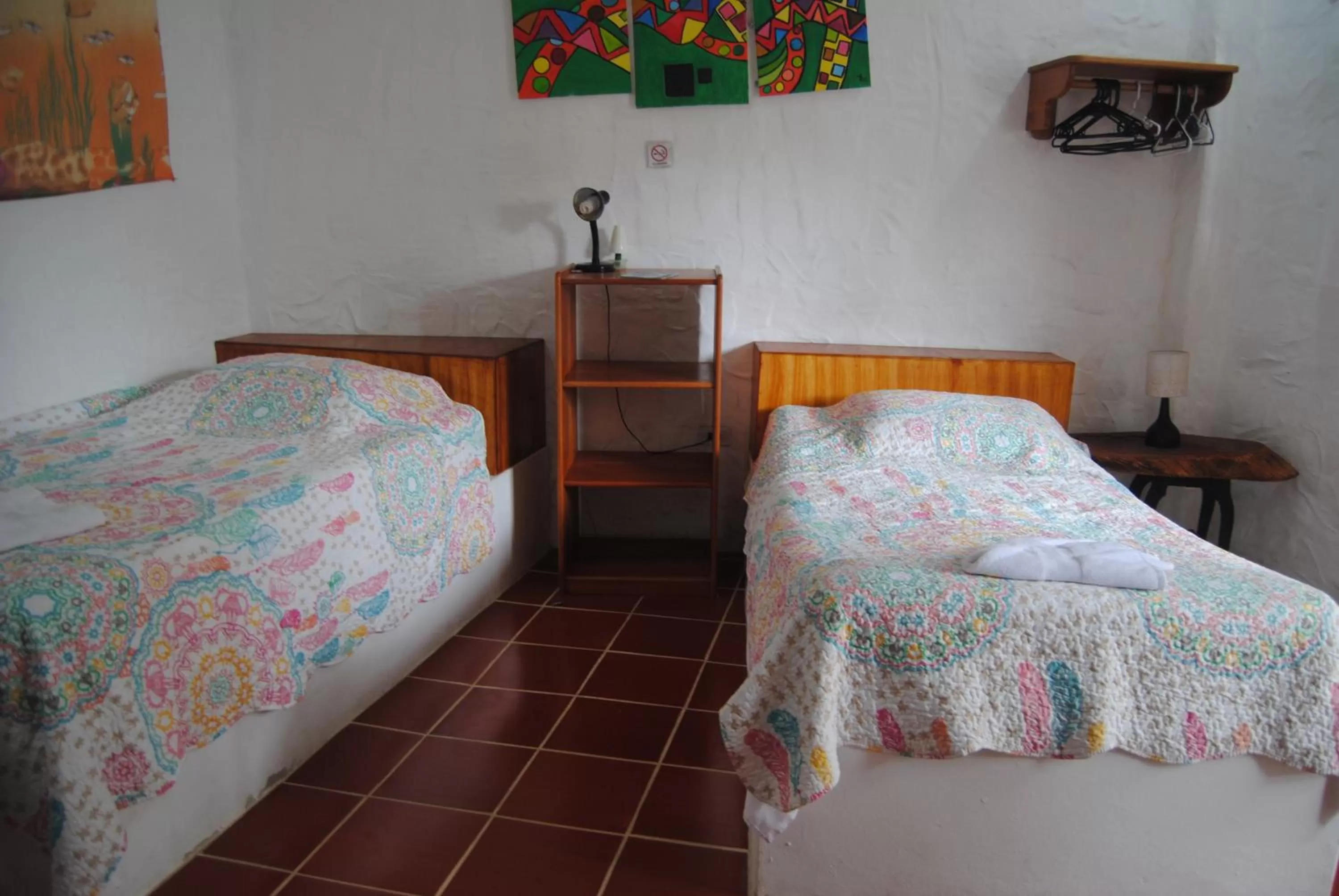 Bedroom, Bed in Hostal Galapagos by Bar de Beto
