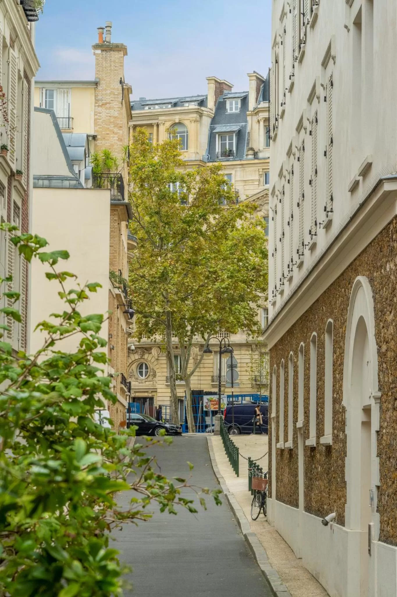 Property building in Hotel Villa Saxe Eiffel