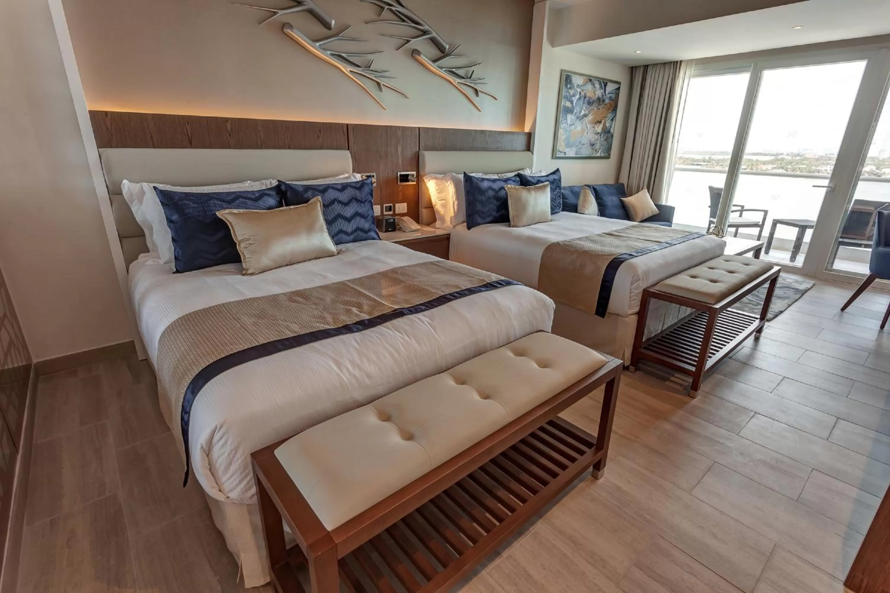 Bedroom, Bed in Royalton CHIC Cancun, An Autograph Collection All-Inclusive Resort - Adults Only