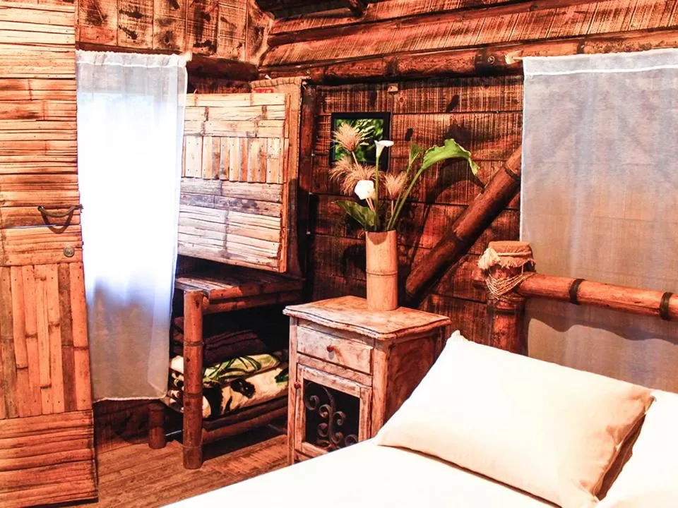 Bedroom in Cabañas Rústicas El Viejo Tambo By Rotamundos