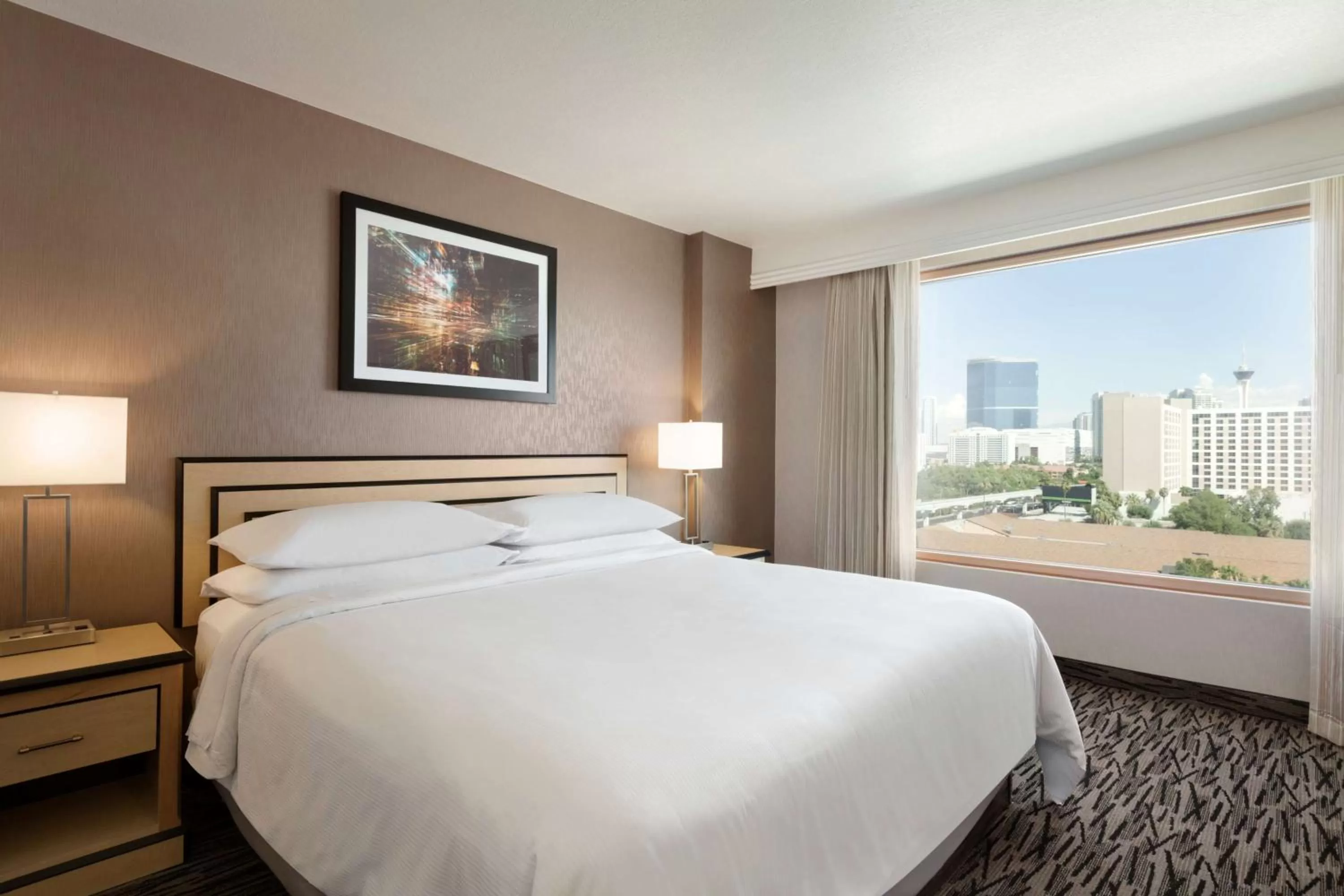 King Suite - Roll-in Shower/Non-Smoking in Embassy Suites by Hilton Convention Center Las Vegas