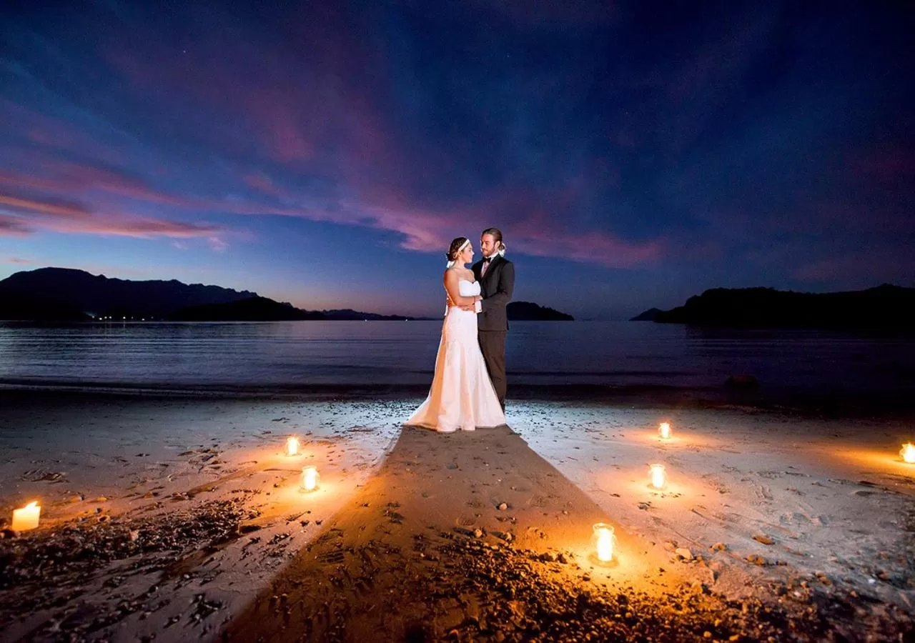 Natural landscape in Villa del Palmar at the Islands of Loreto