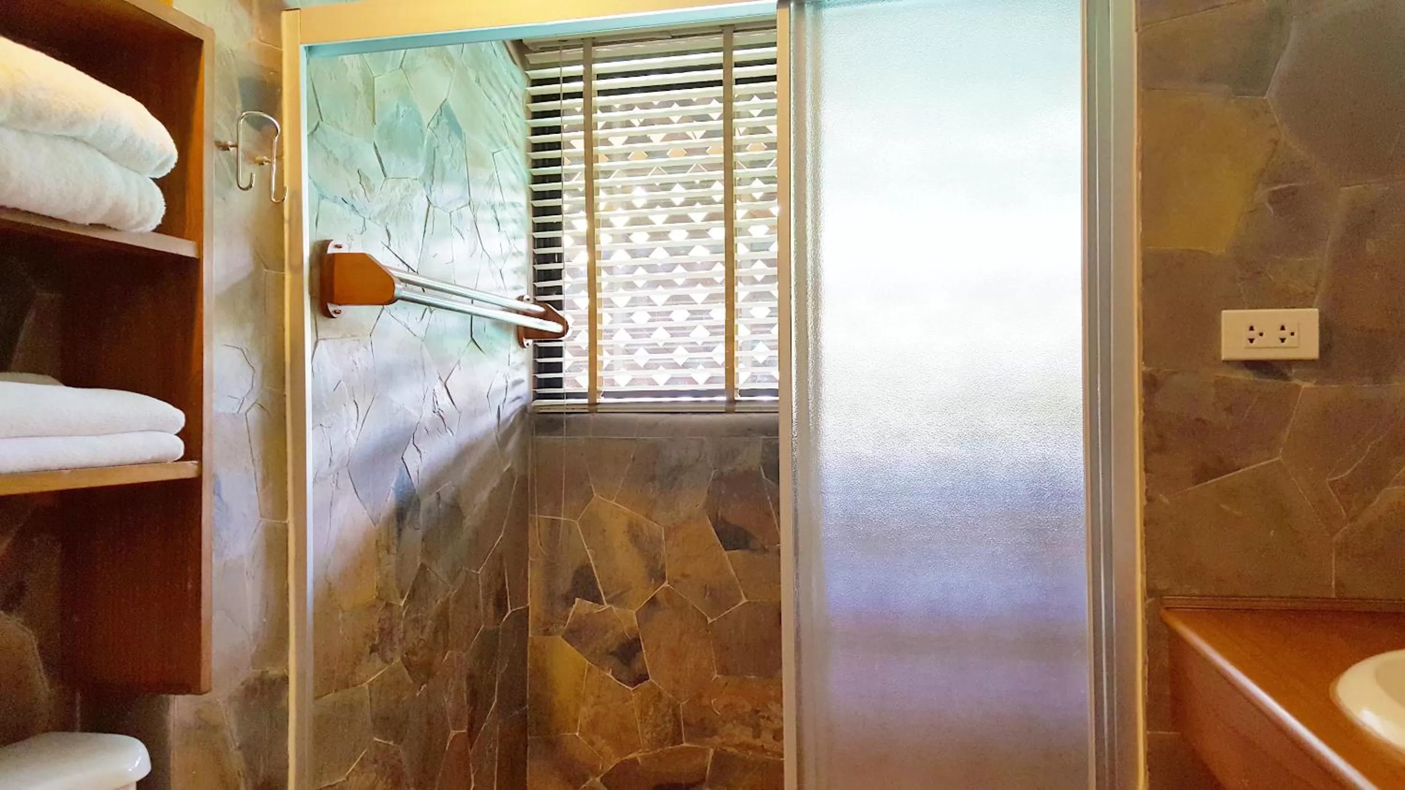 Toilet in Birds and Bees Resort