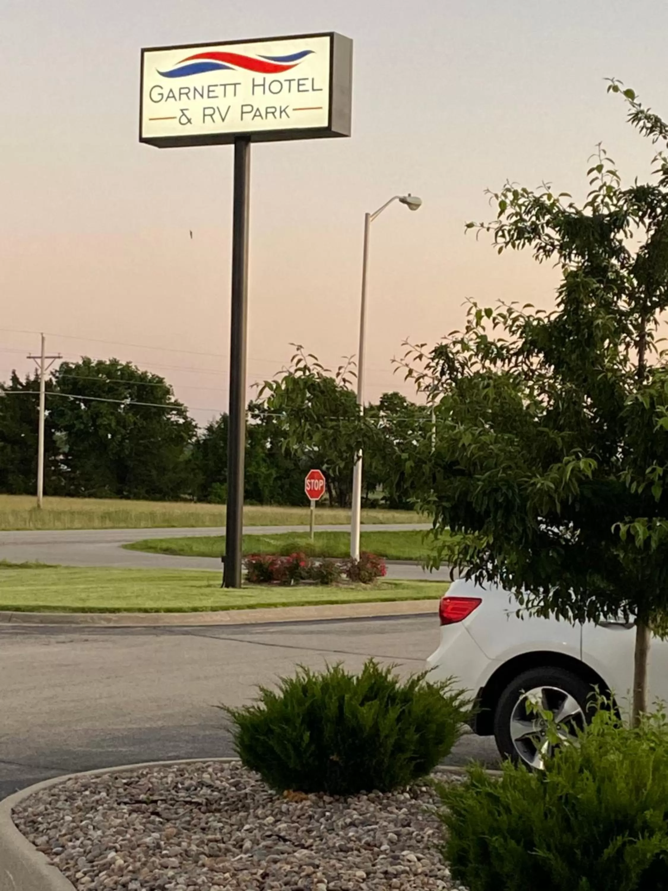 Property logo or sign in Garnett Hotel & RV Park