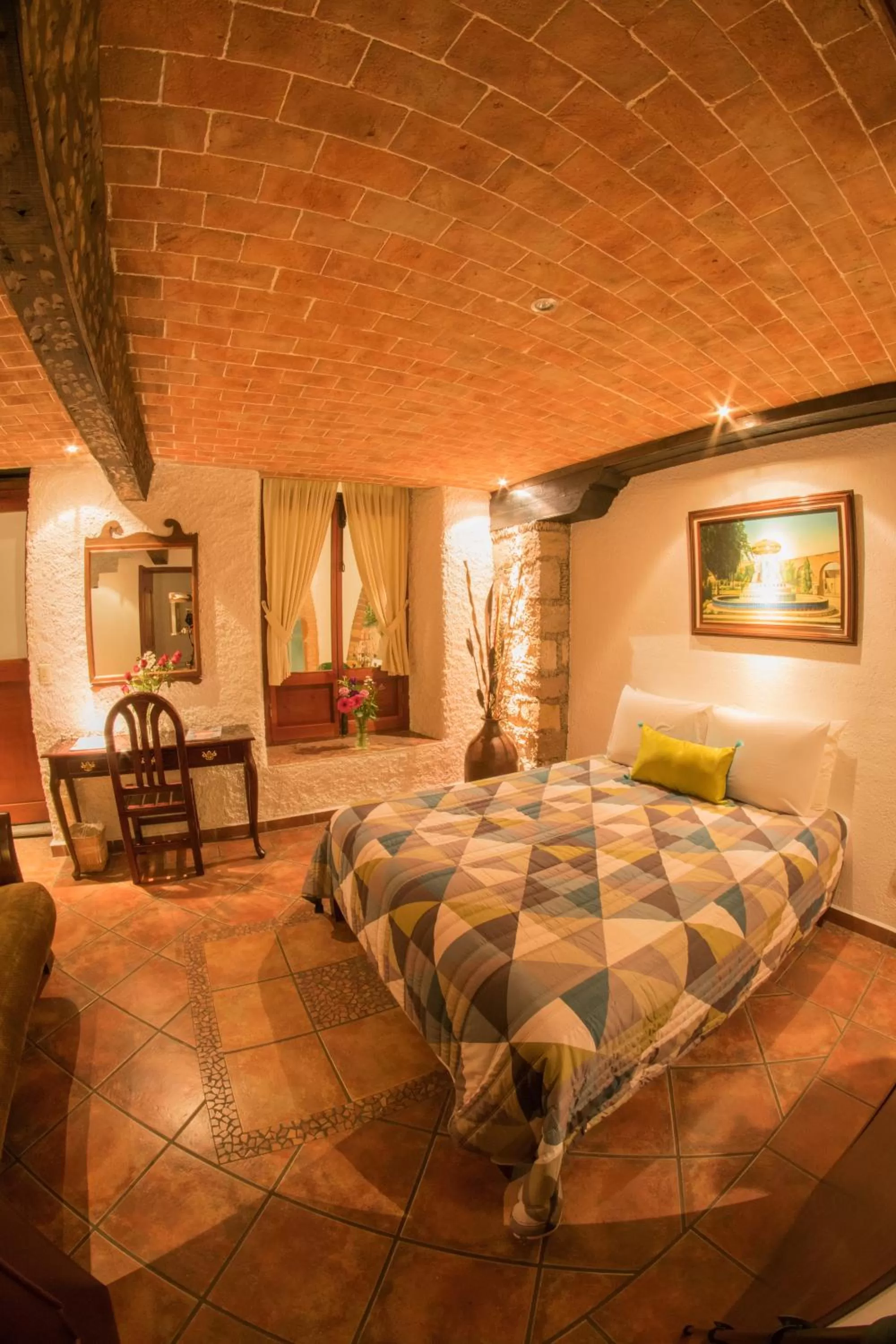 Bed in Hotel Mesón de los Remedios