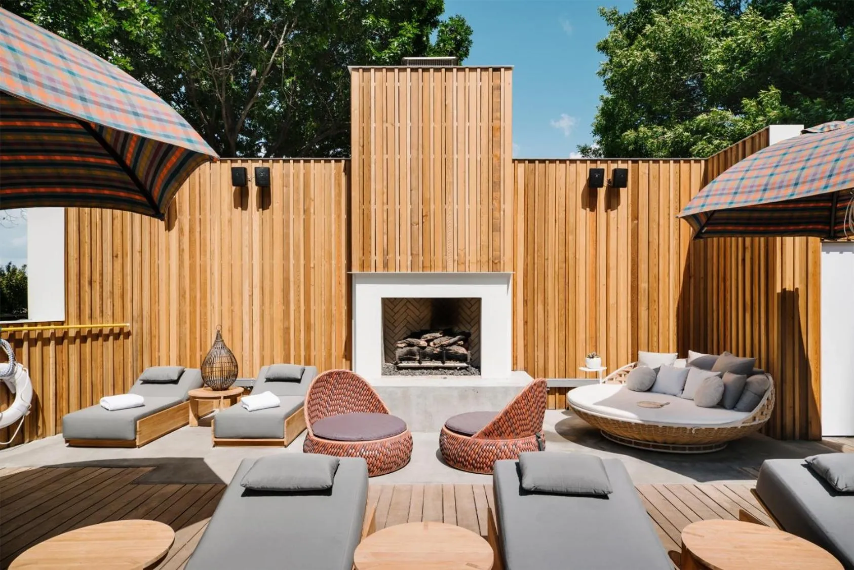 Patio in The LINE Austin