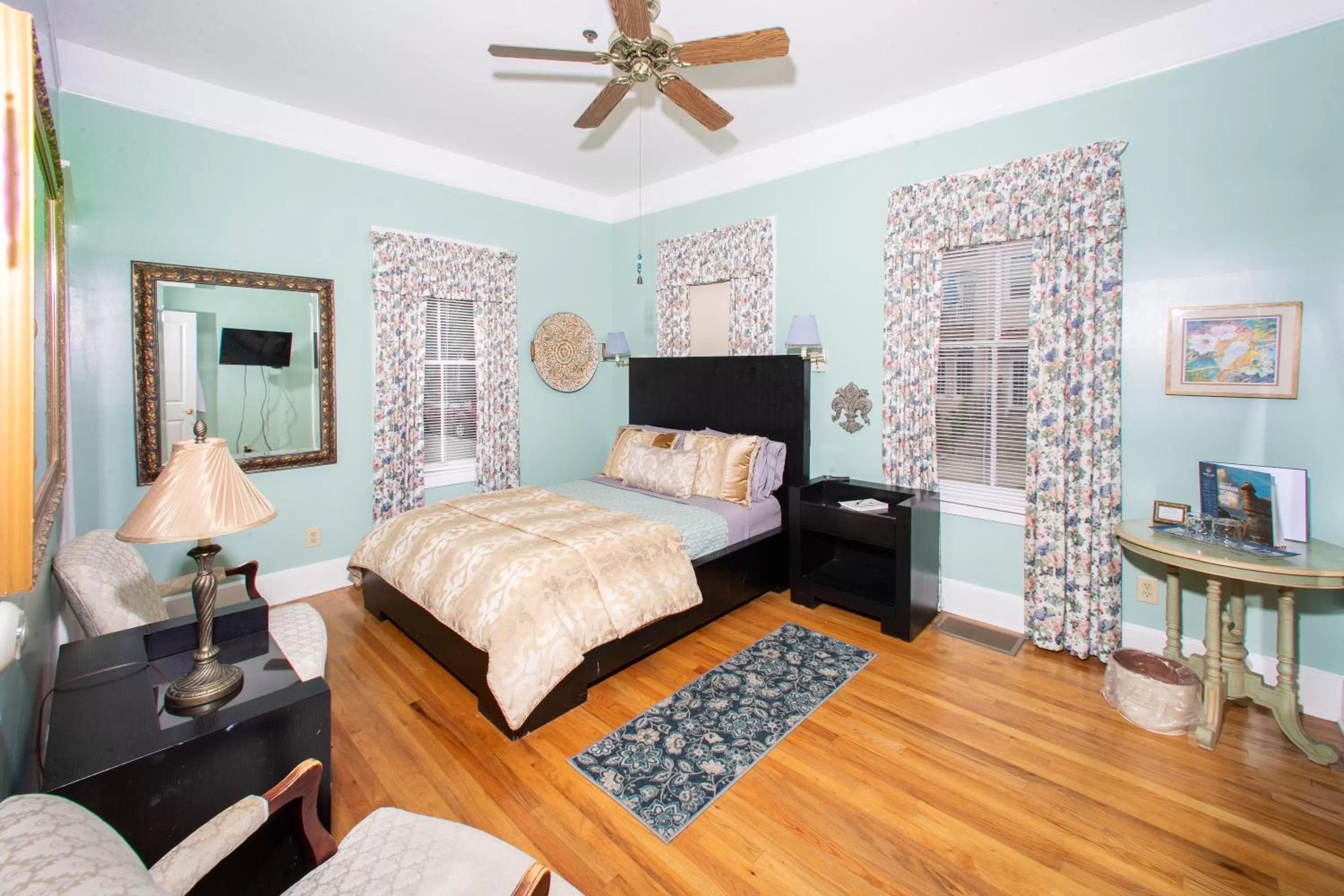 Bedroom, Bed in Carriage Way Centennial House - Adult Only- Saint Augustine
