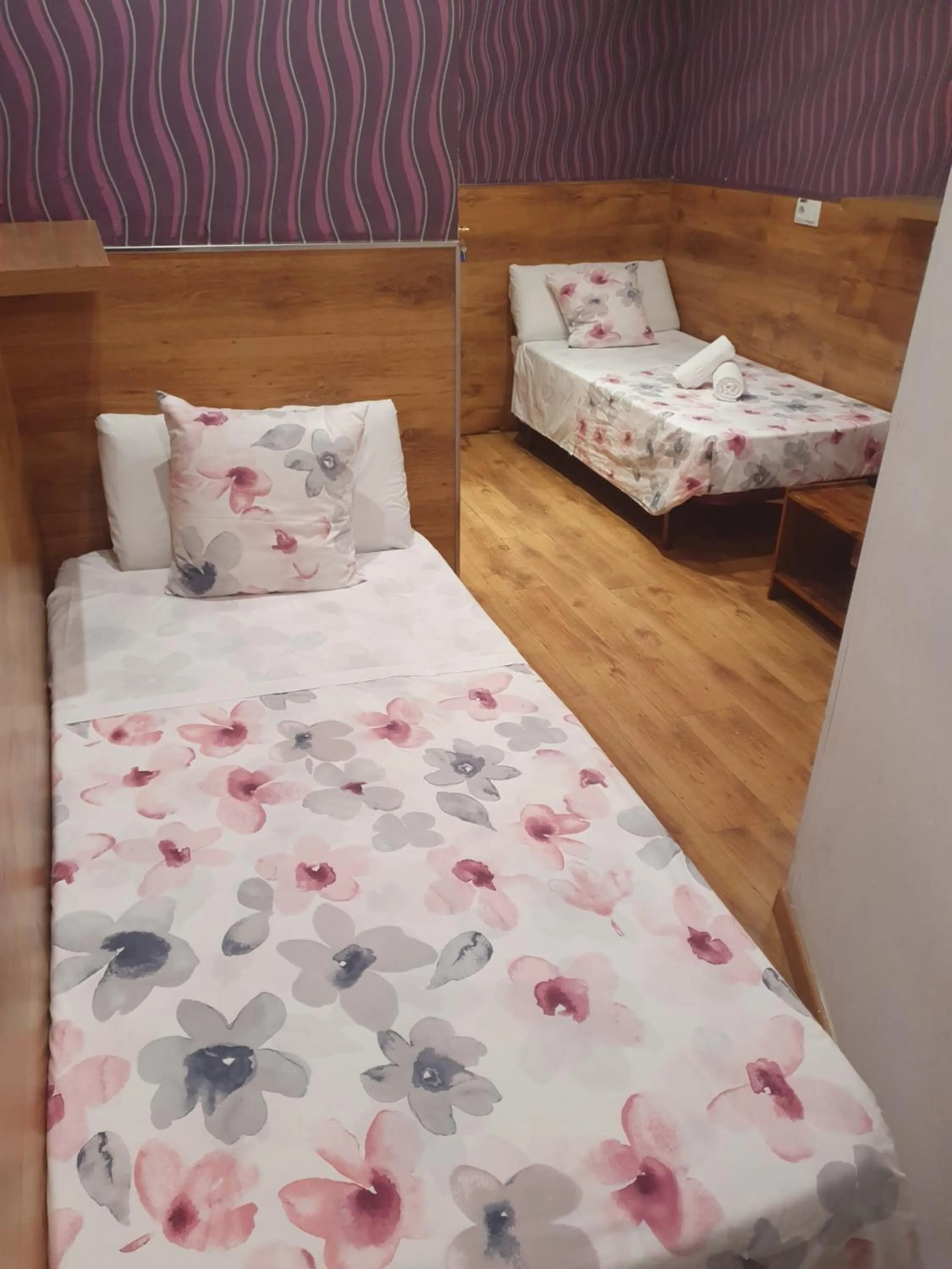 Bed in Hostal Abel Victoriano