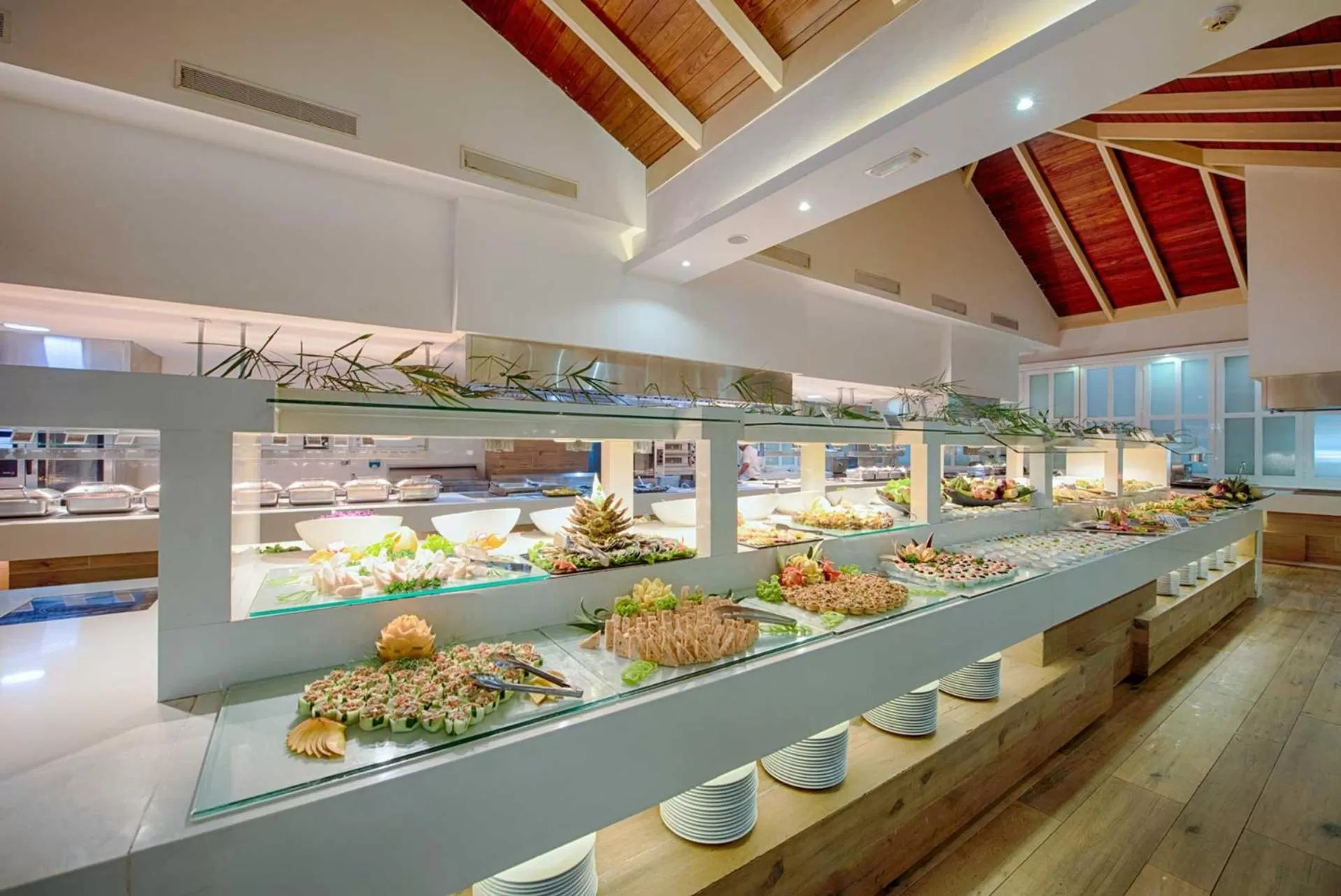 Buffet breakfast in Grand Sirenis Punta Cana Resort & Aquagames - All Inclusive