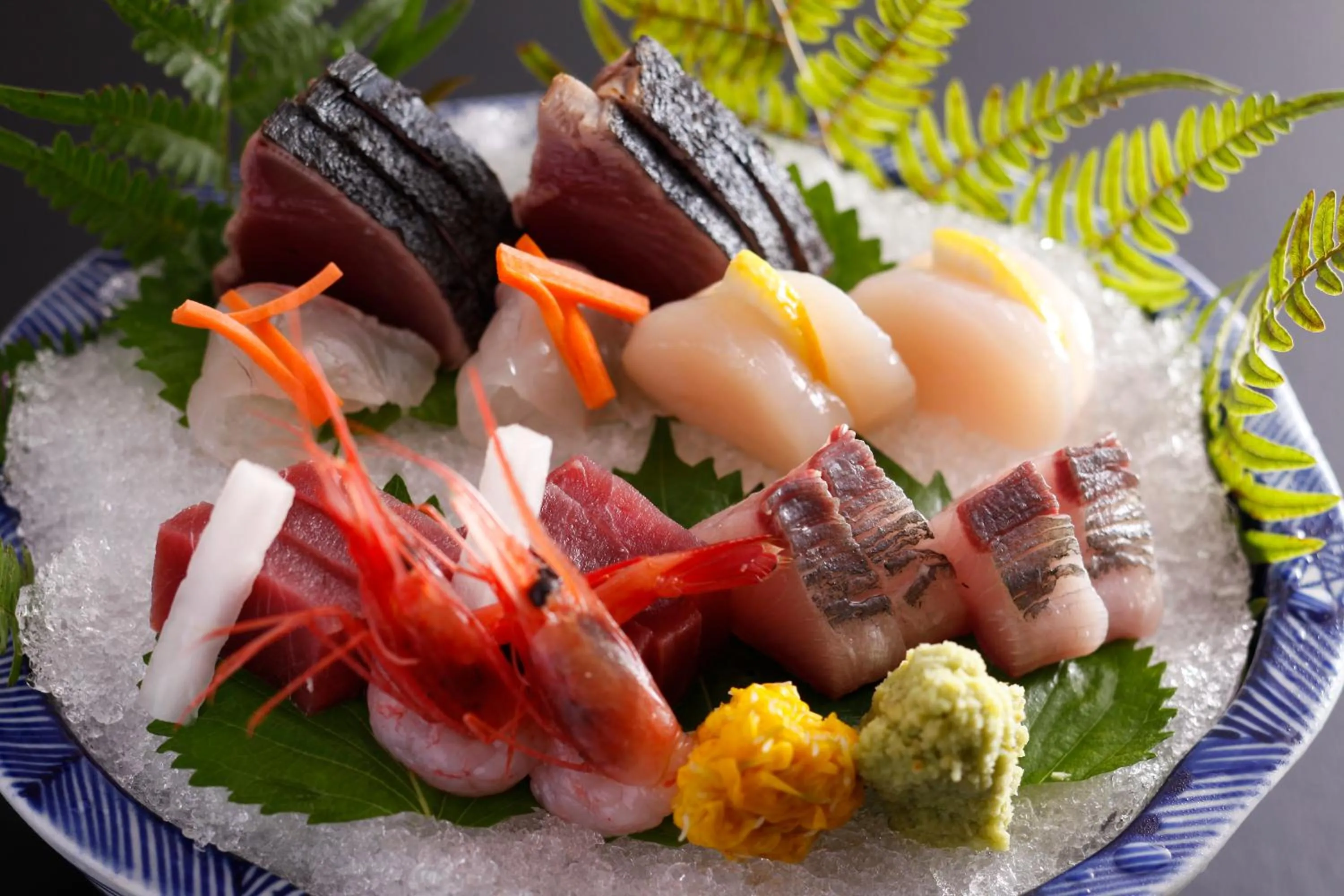 Food close-up in Arima Hot Spring Ryokan Kotori