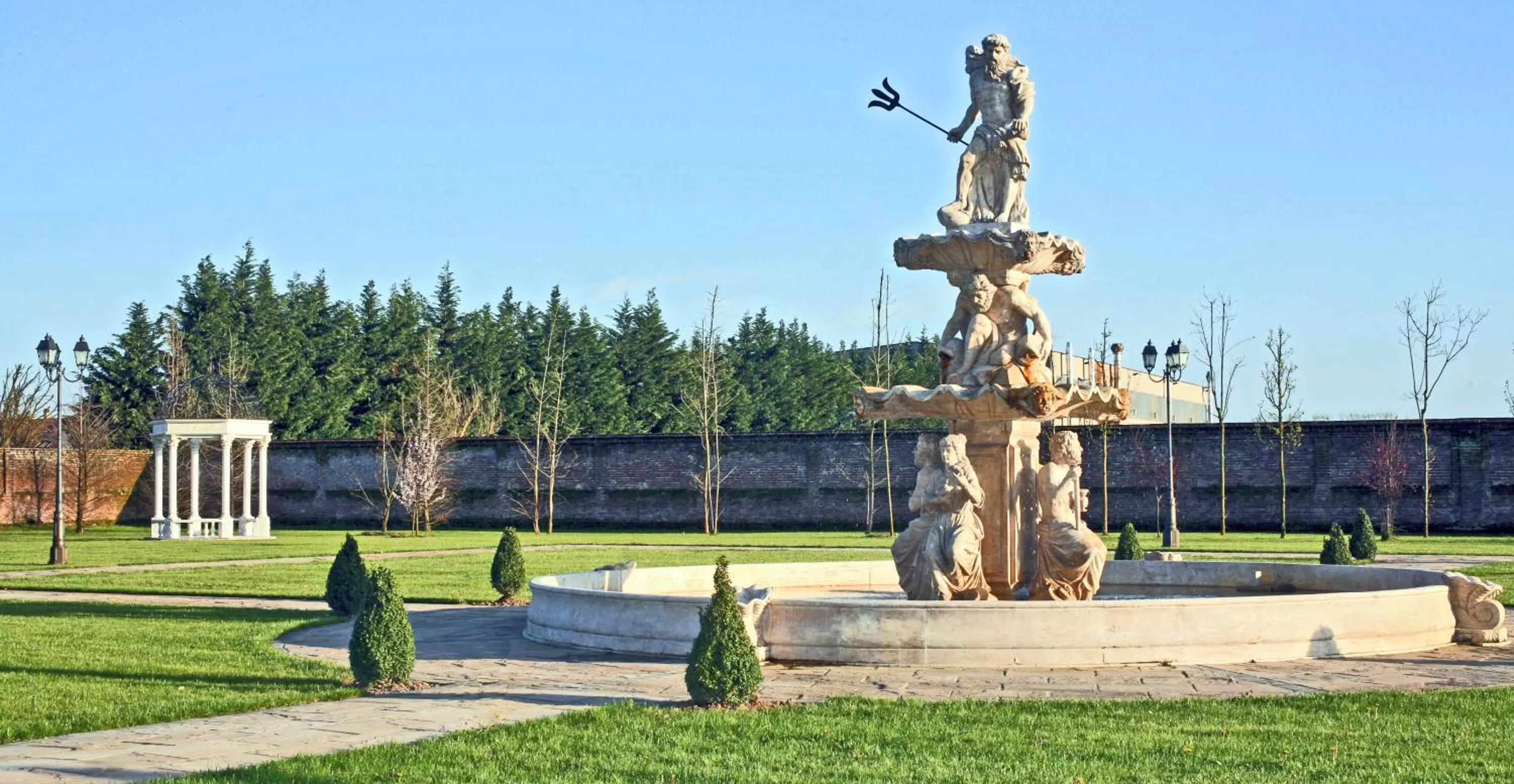 Garden in Hotel Villa Borghesi