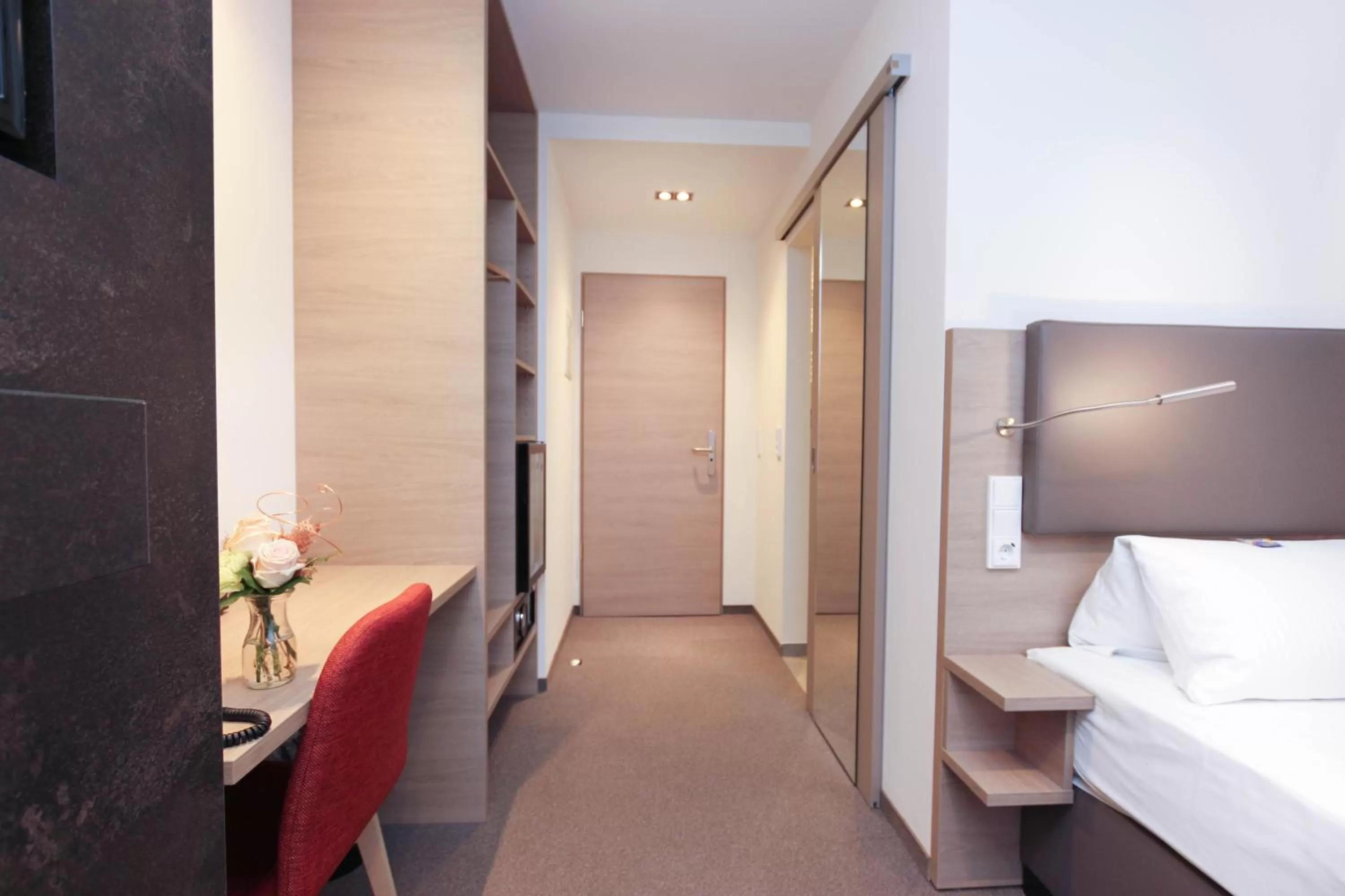 Photo of the whole room, Bed in City Hotel Würzburg