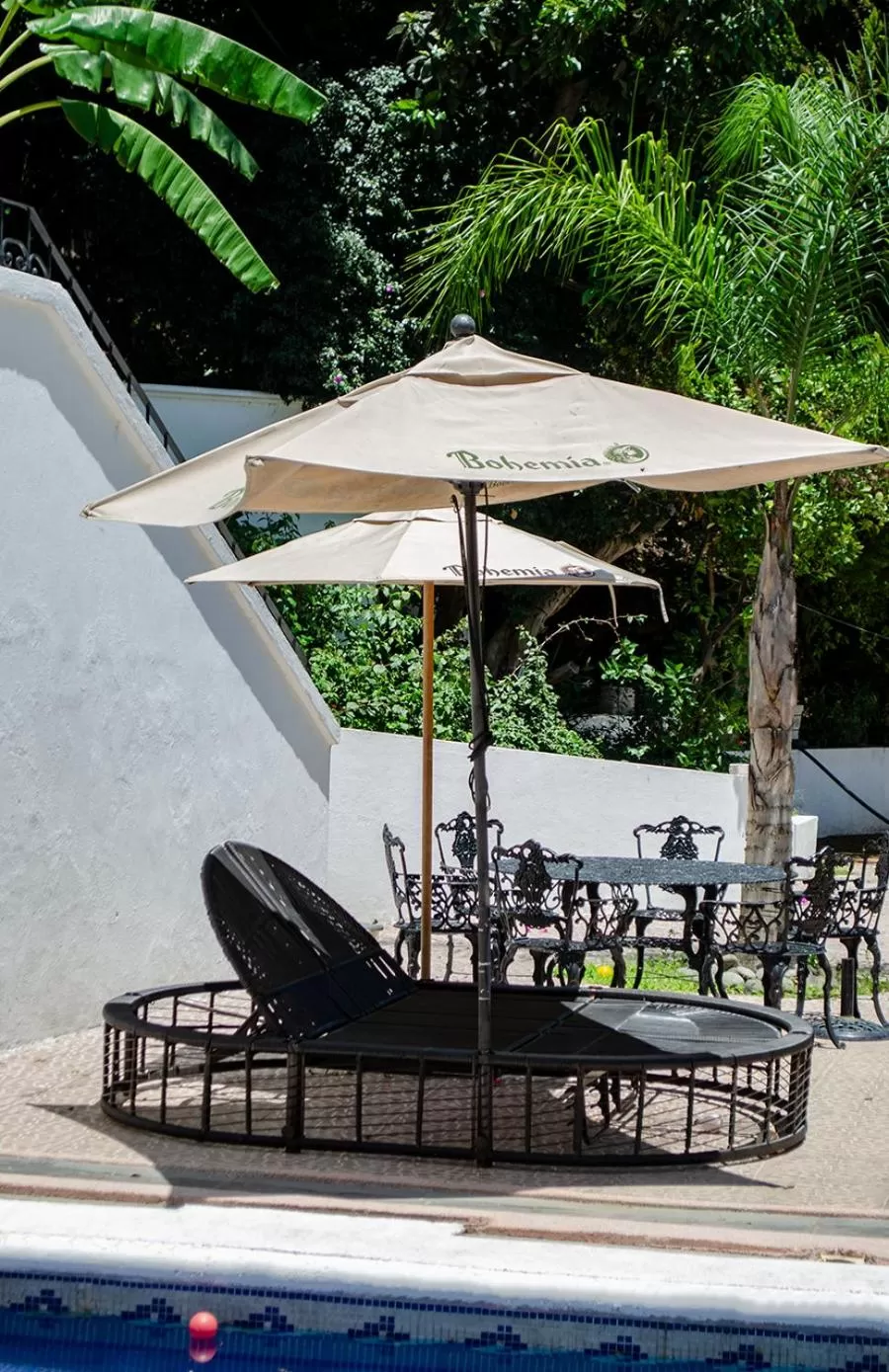 Patio in Hotel Rio Atlixco