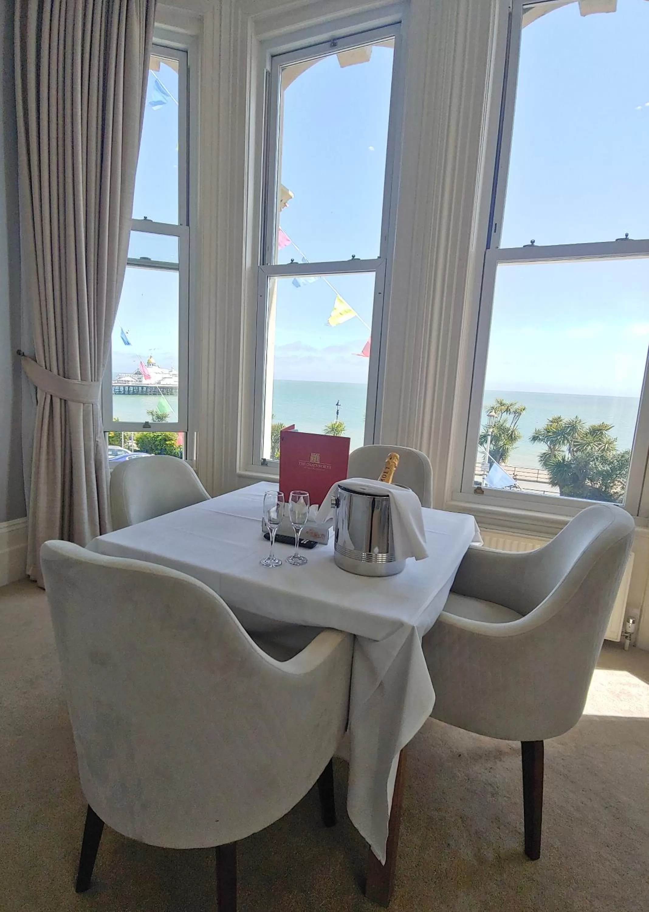 Seating area in The Chatsworth Hotel